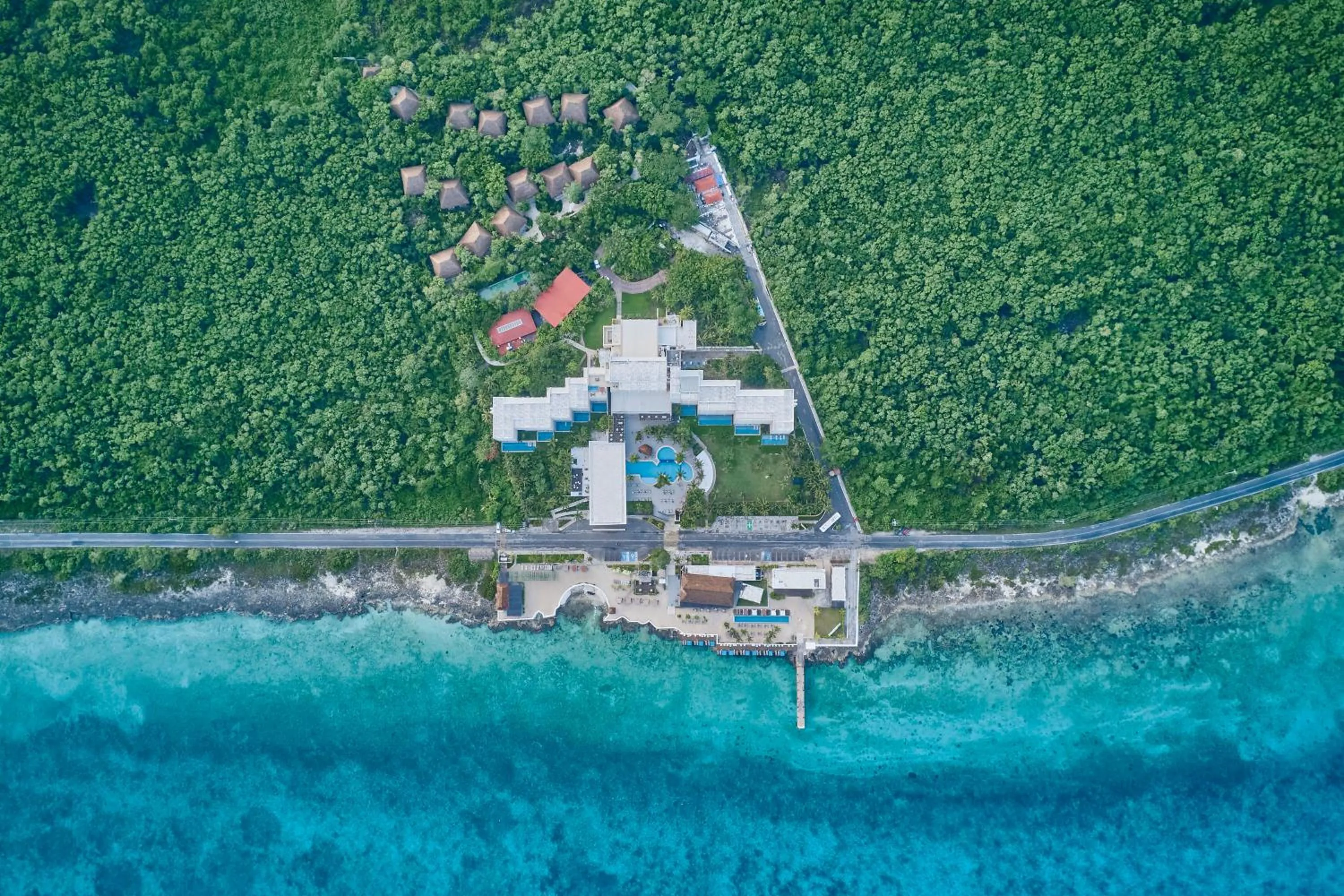 Bird's eye view in Fiesta Americana Cozumel All Inclusive