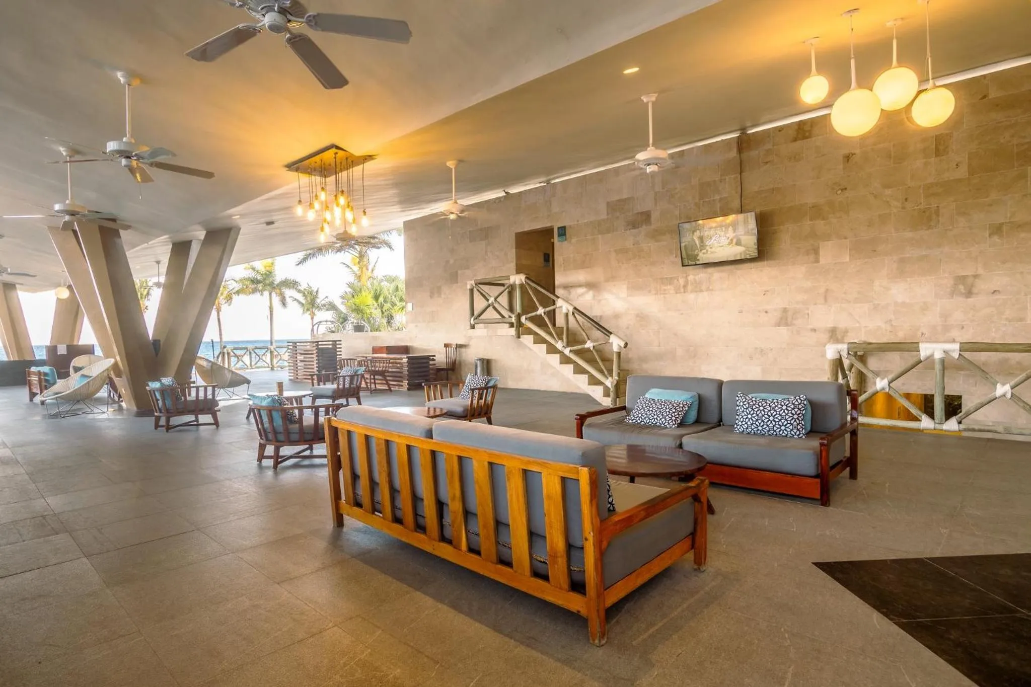 Lobby or reception in Fiesta Americana Cozumel All Inclusive