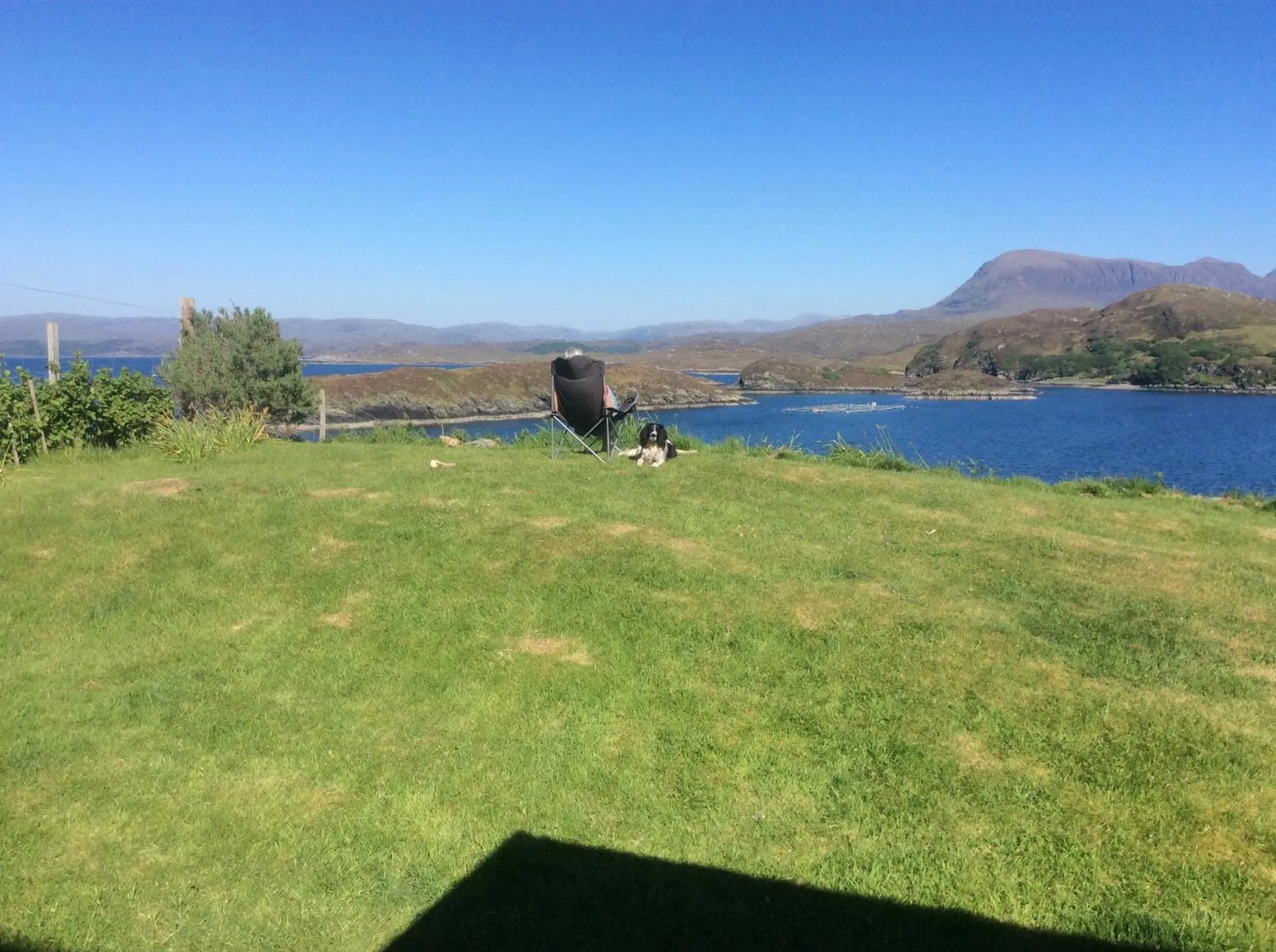 Garden view in Tor Druim