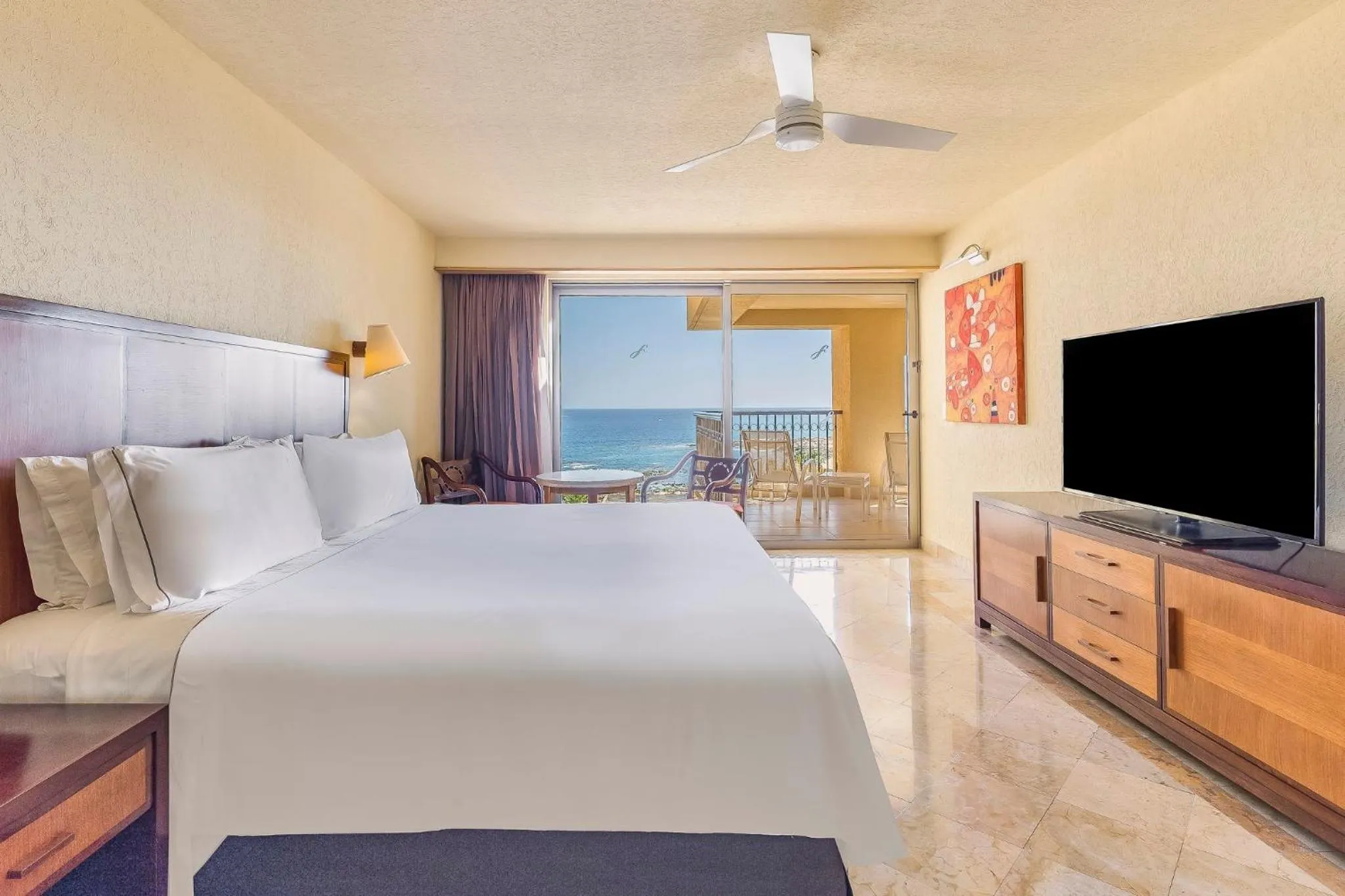 Bedroom, Bed in Grand Fiesta Americana Los Cabos All Inclusive Golf & Spa