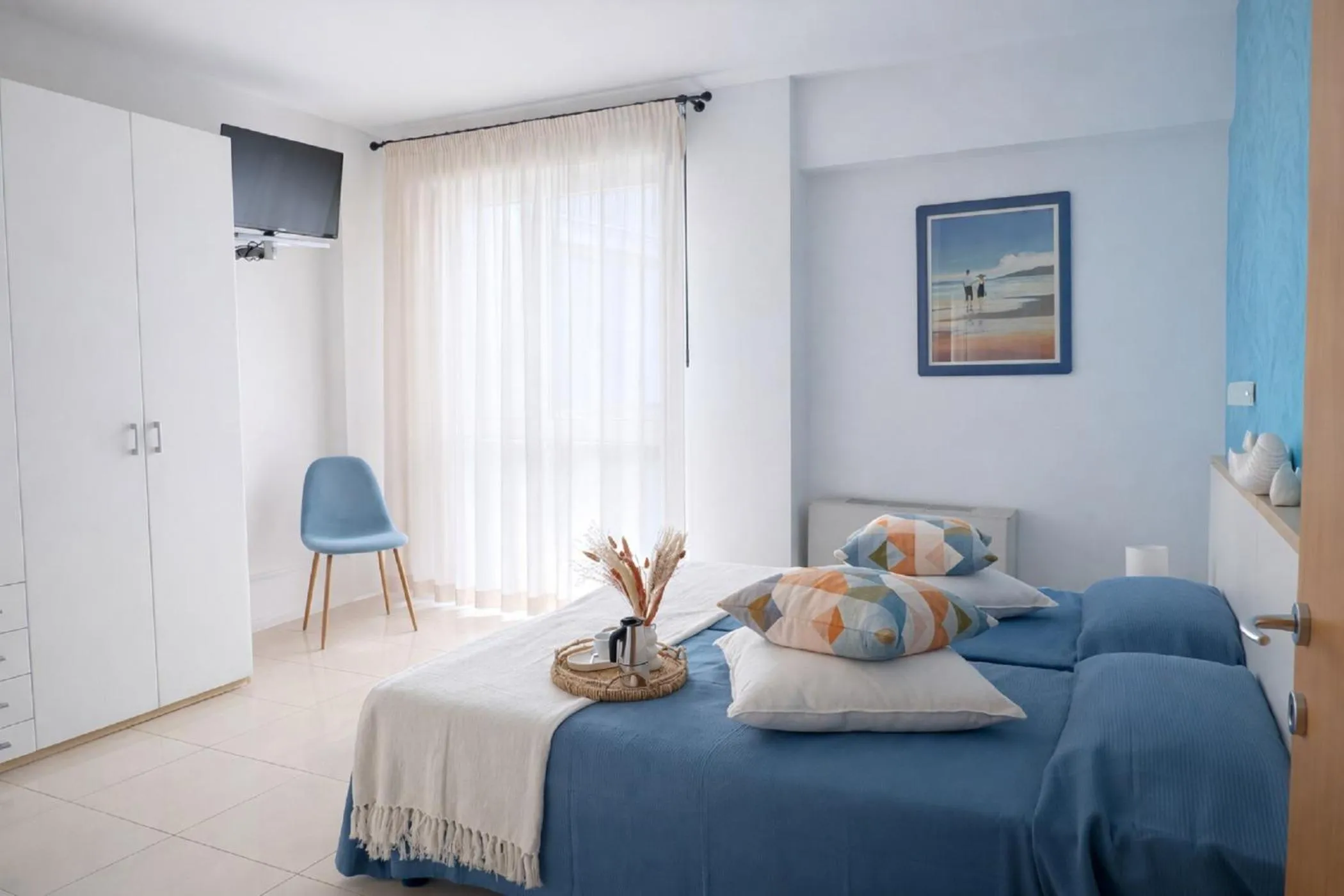 Bedroom, Bed in Residence I Delfini