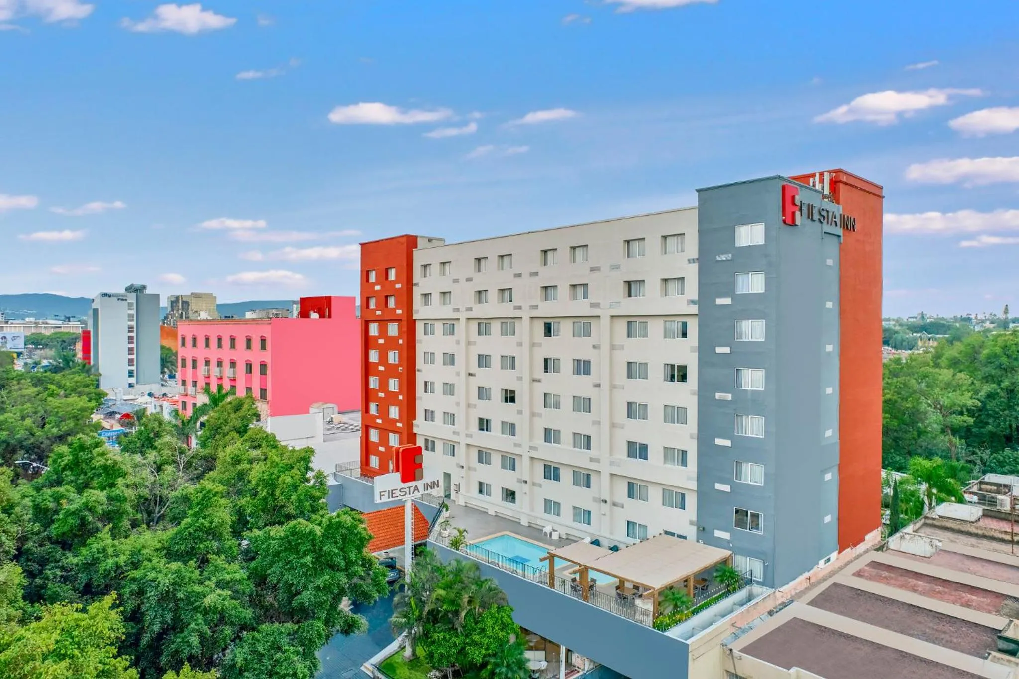 Property building in Fiesta Inn Guadalajara Expo