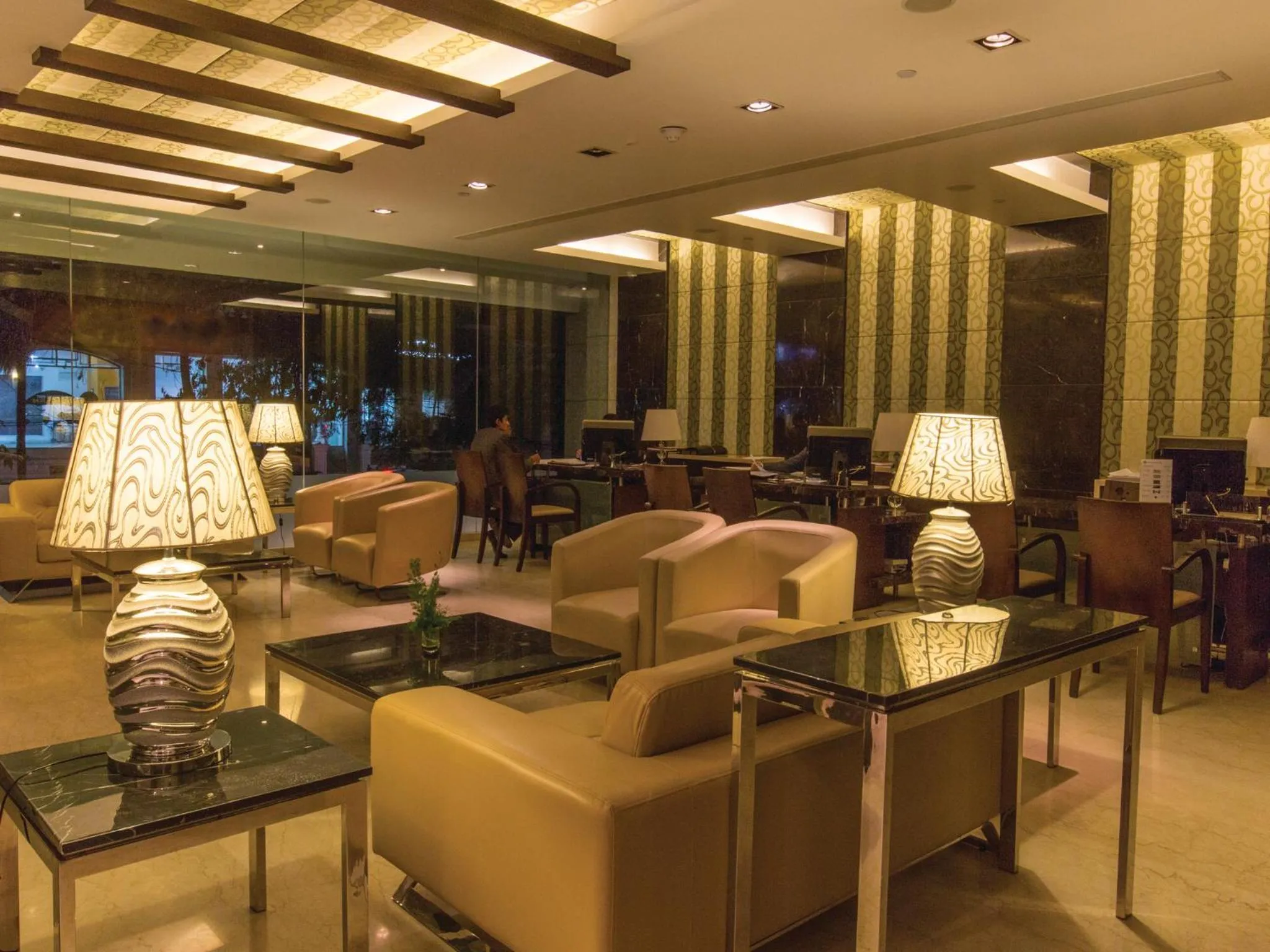 Lobby or reception in Ramee Grand Hotel and Spa, Pune