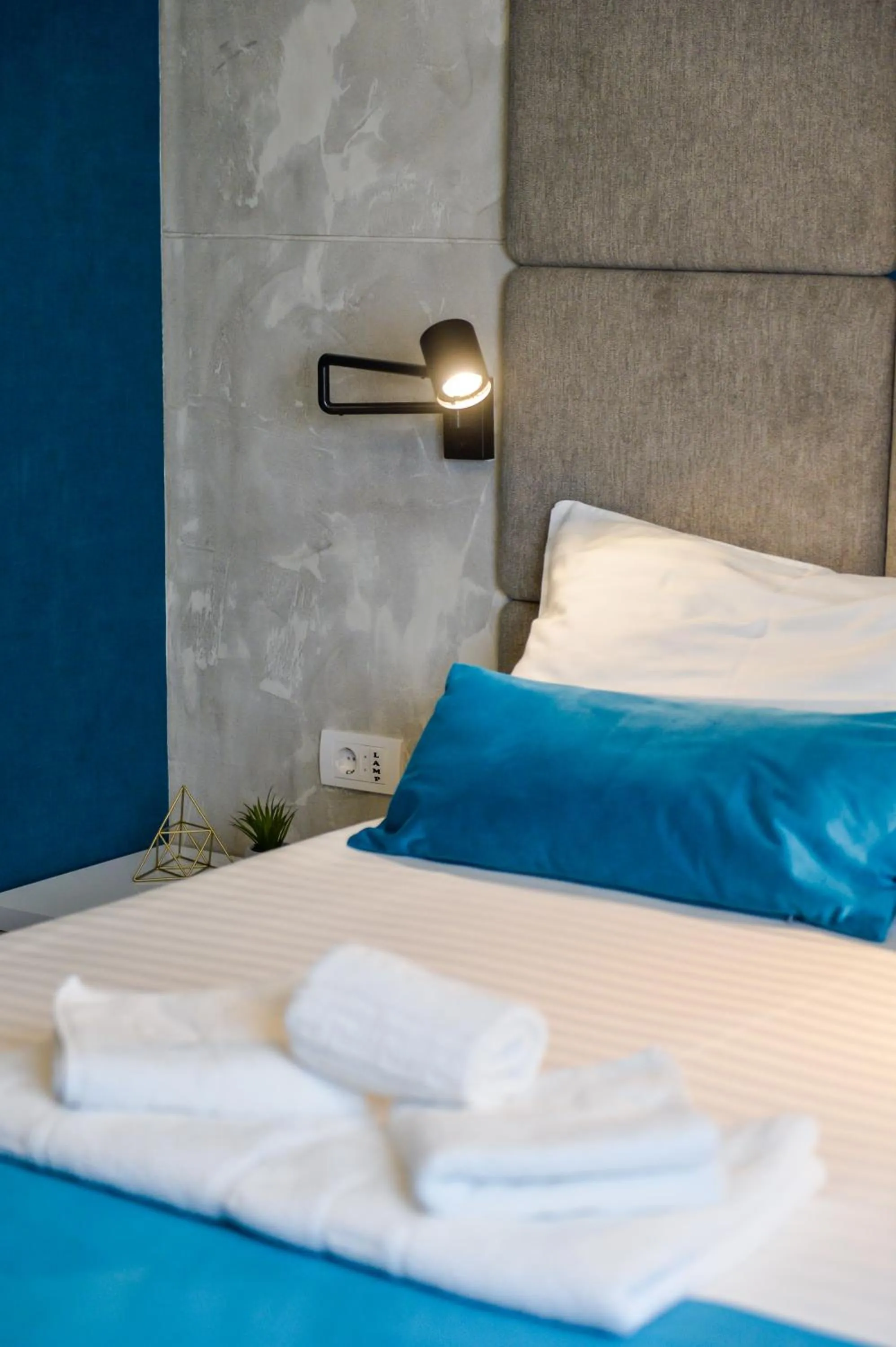 Bed in Garni hotel King