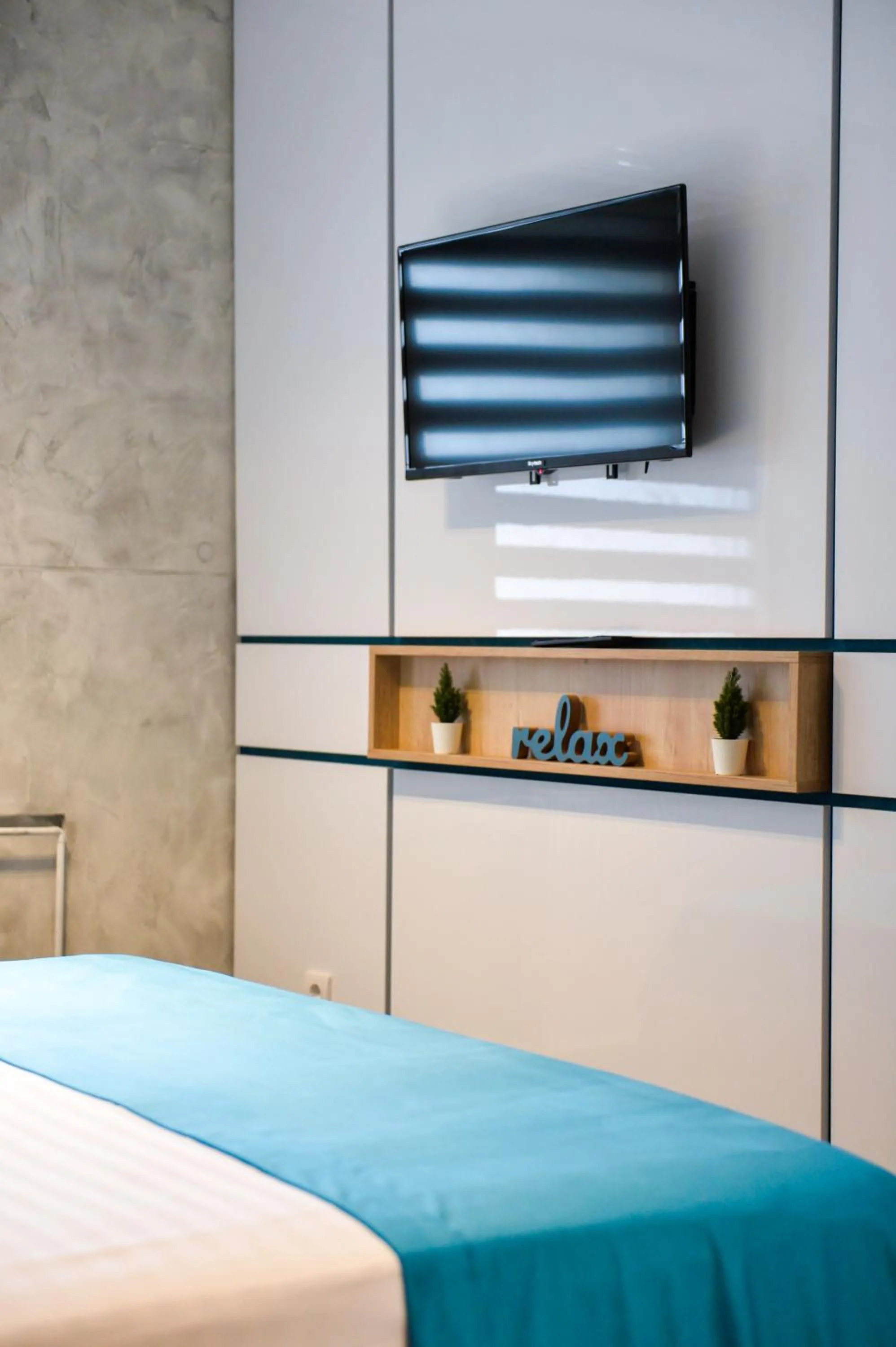 Bed in Garni hotel King