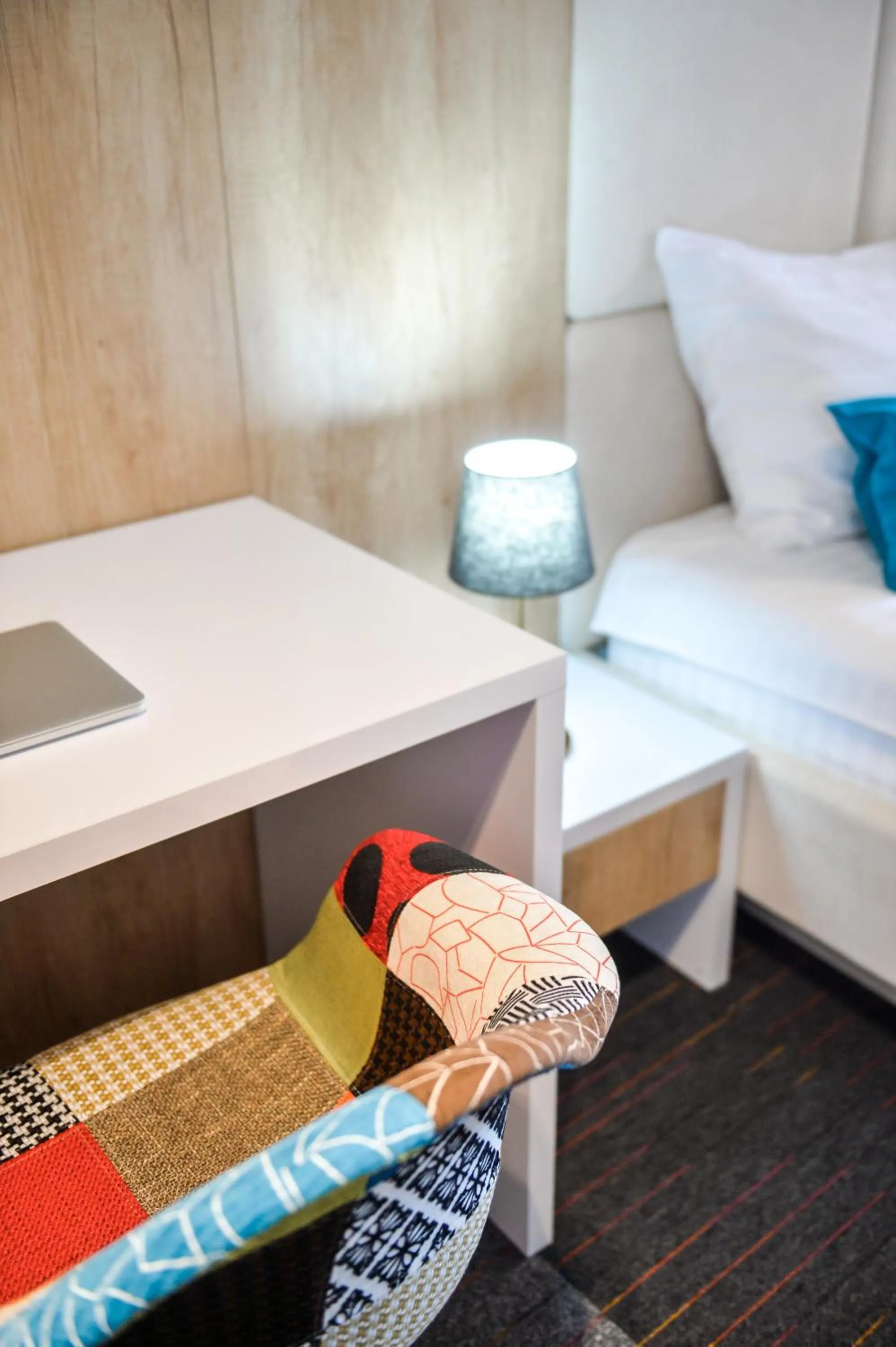 Bed in Garni hotel King