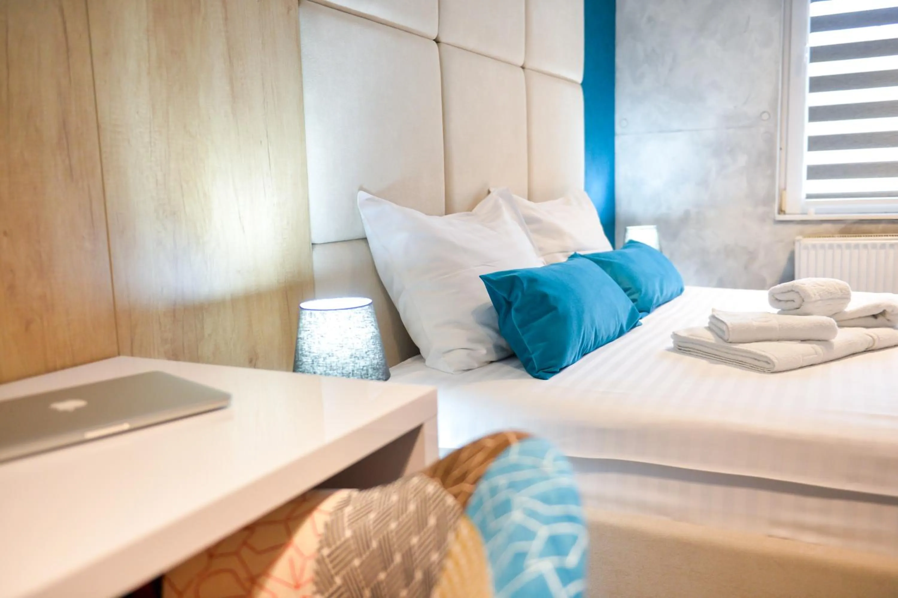 Bed in Garni hotel King