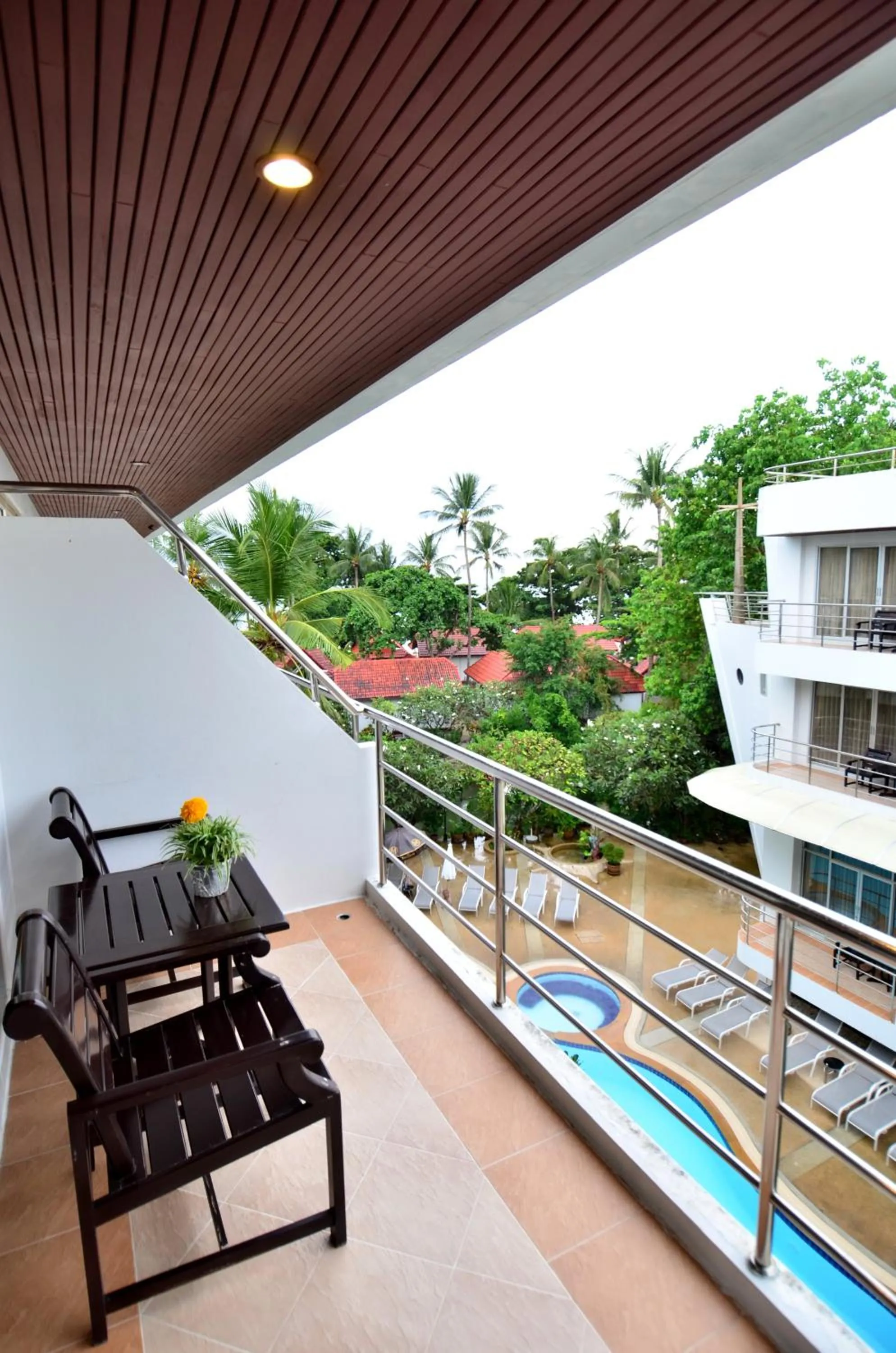Balcony/Terrace in Samui First House Hotel