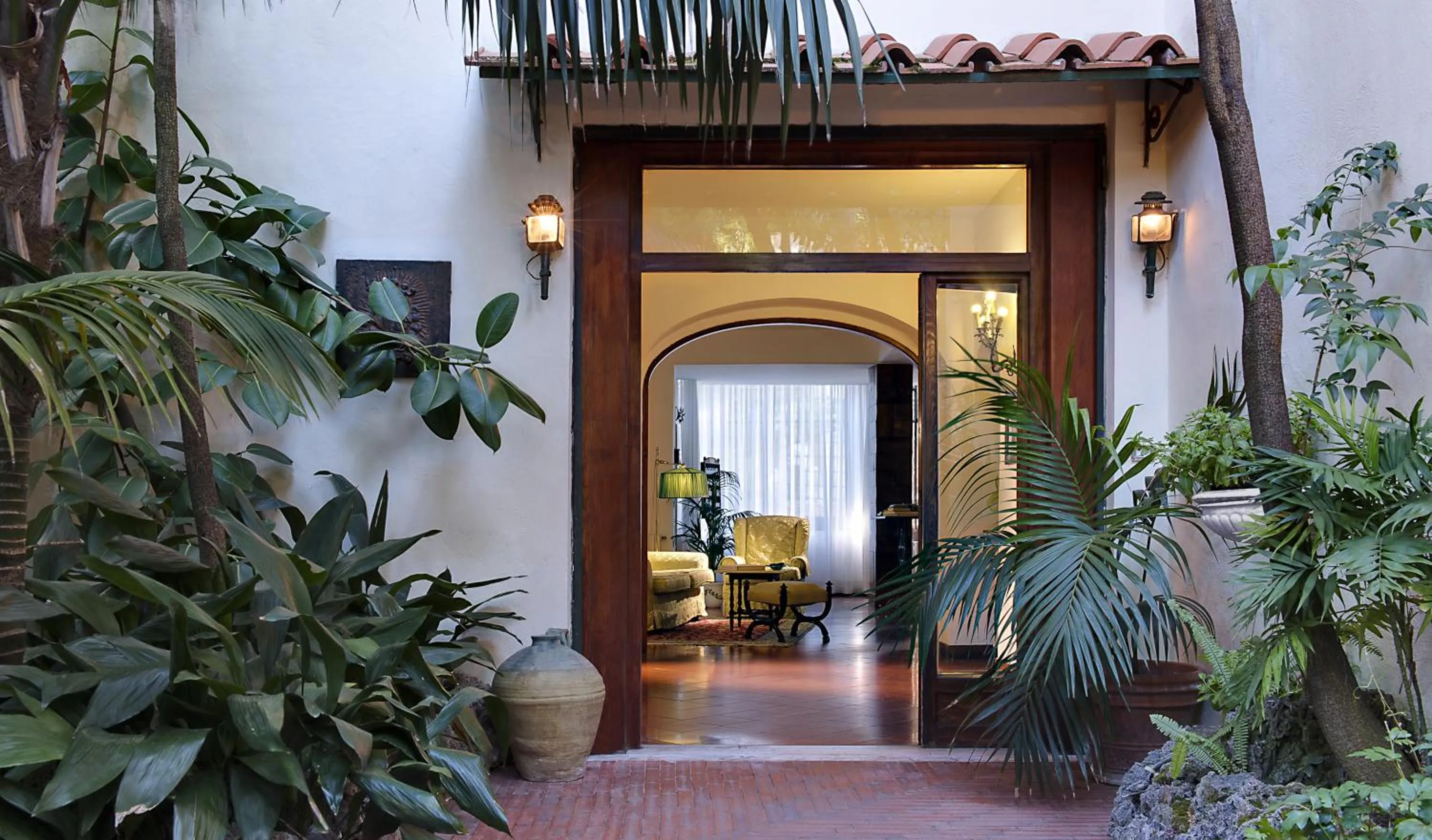 Garden in Hotel La Villarosa Terme