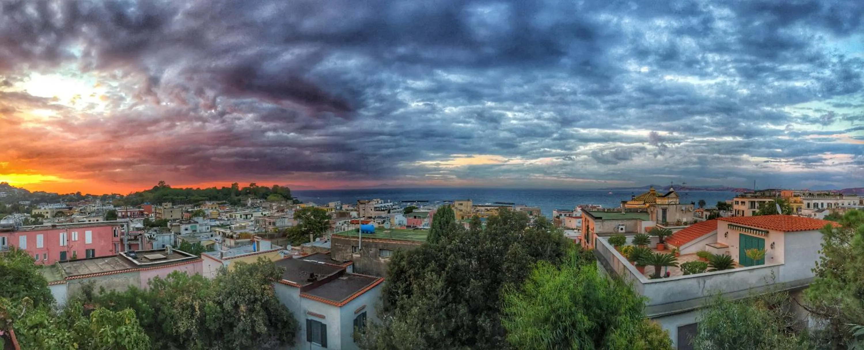 Sea view in Hotel La Villarosa Terme