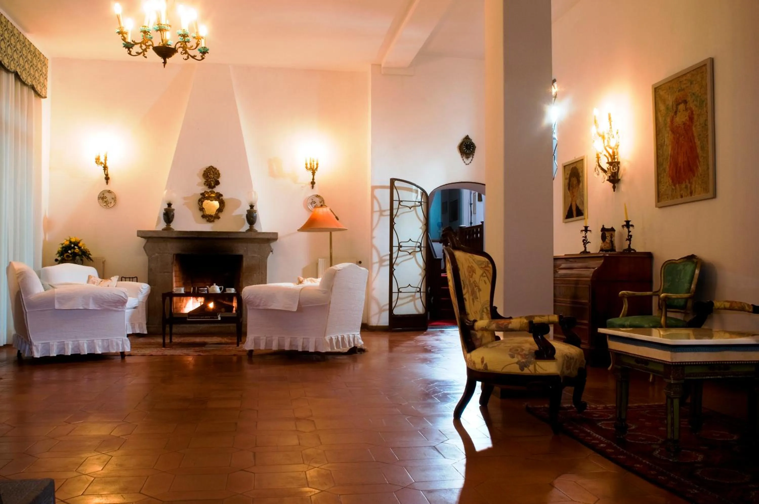 Lounge or bar in Hotel La Villarosa Terme