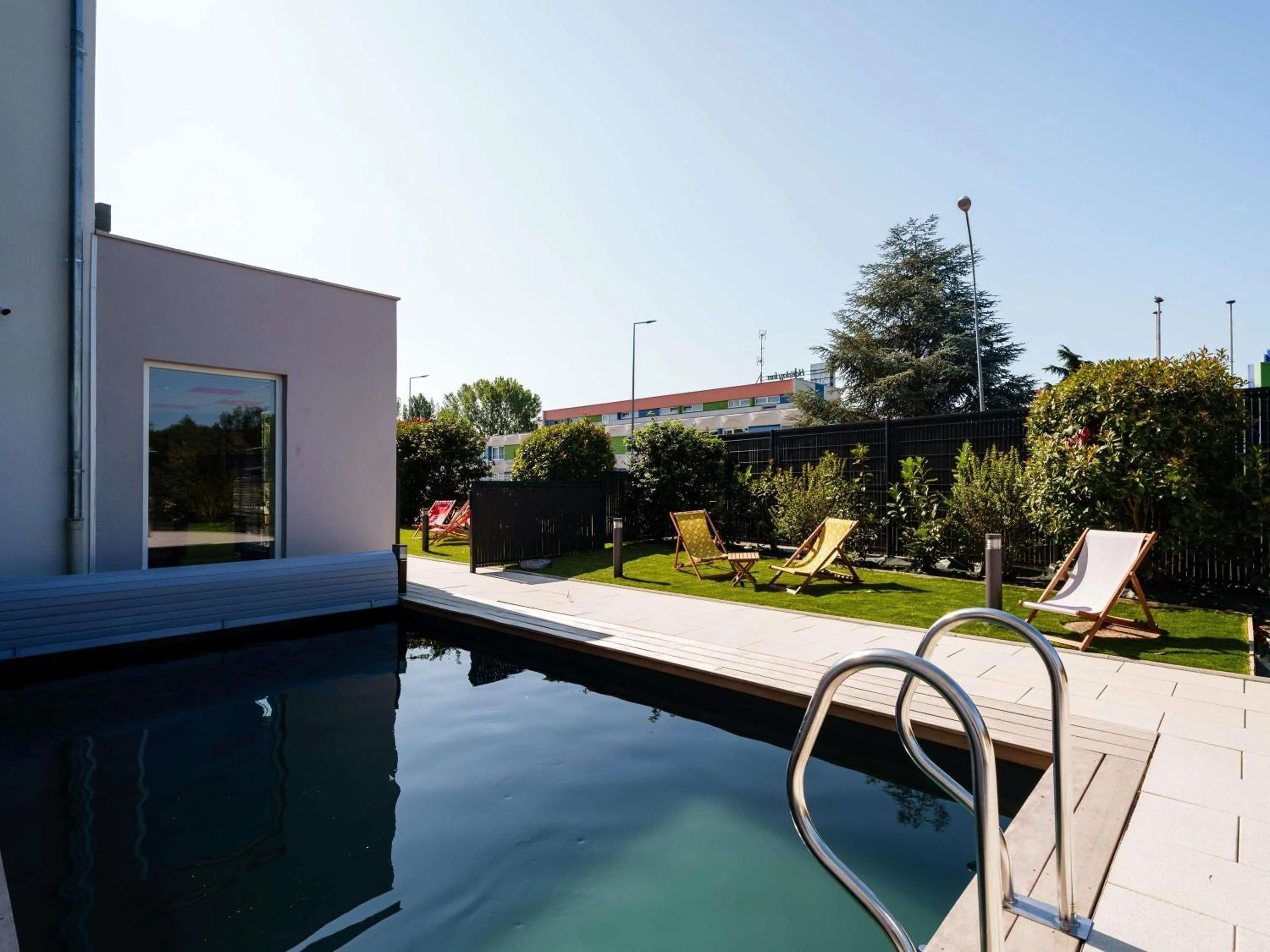 Pool view in ibis budget Strasbourg Sud Illkirch