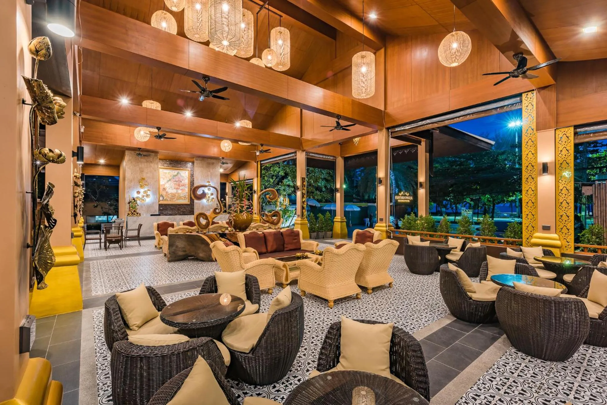 Lobby or reception in Princess Kamala Beachfront Hotel - SHA Extra Plus