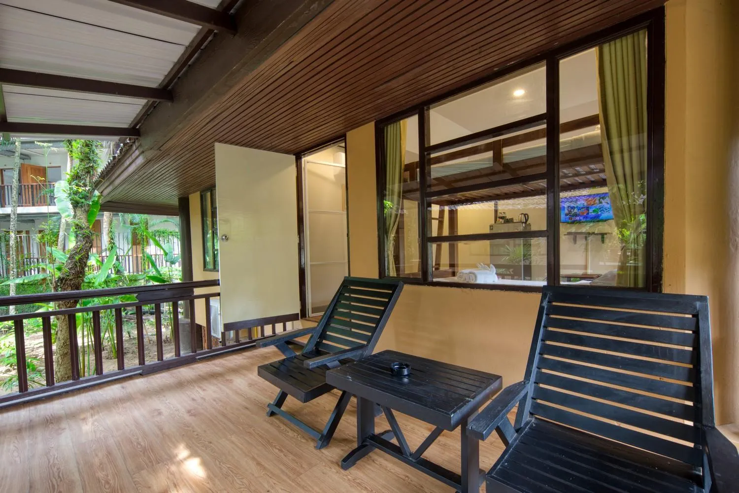 Balcony/Terrace in Princess Kamala Beachfront Hotel - SHA Extra Plus