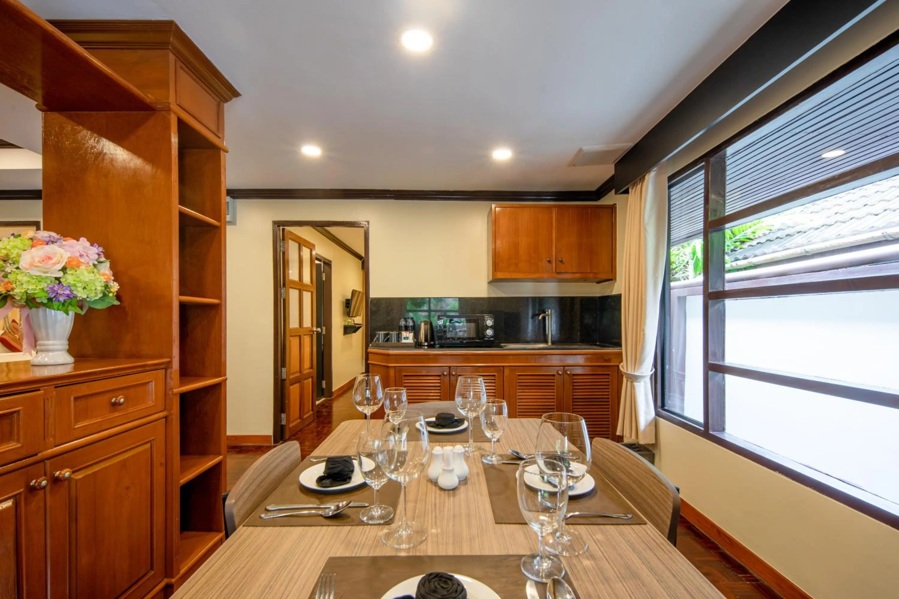 Kitchen or kitchenette in Princess Kamala Beachfront Hotel - SHA Extra Plus