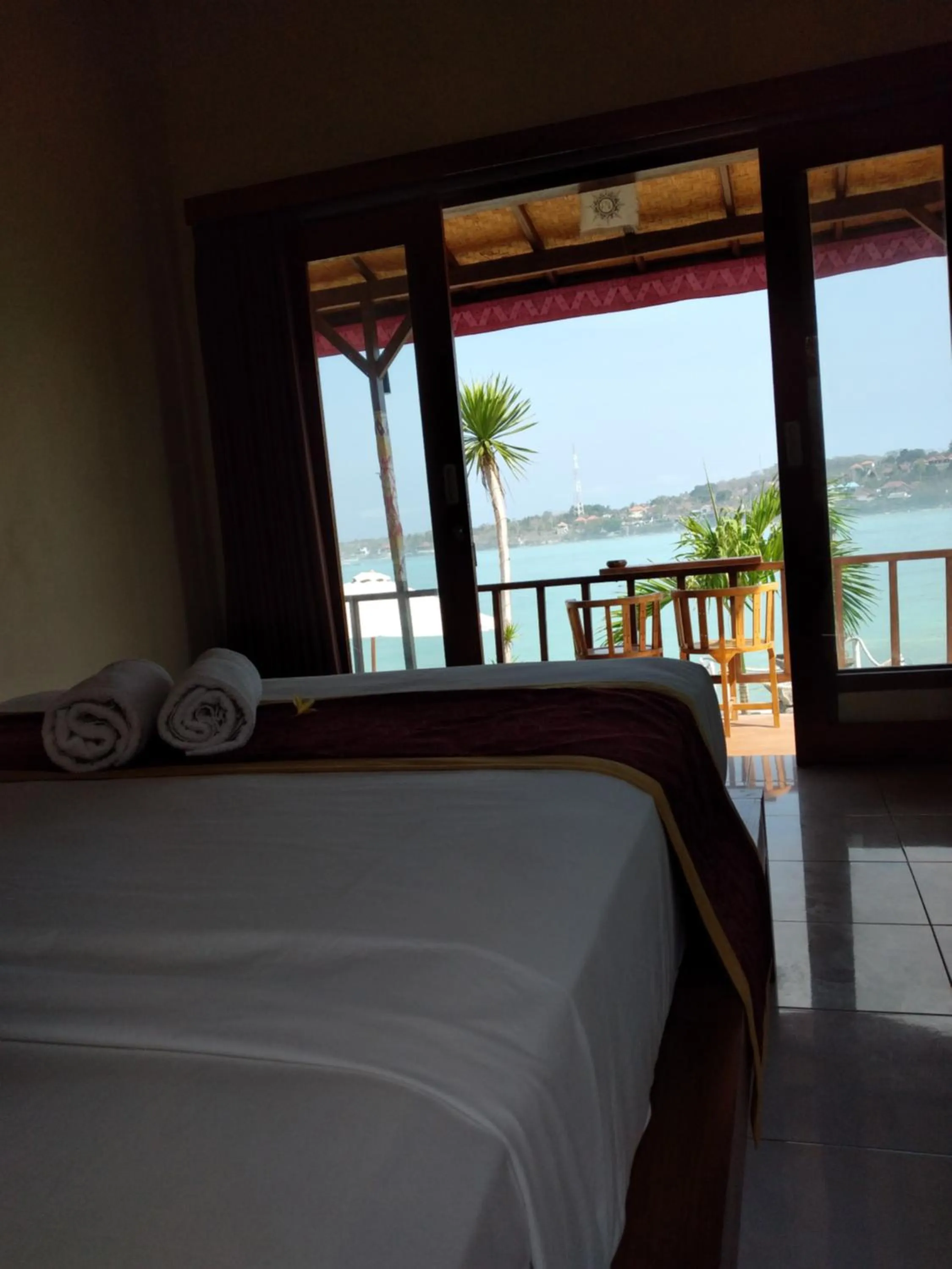 View (from property/room), Bed in Double'A beach house