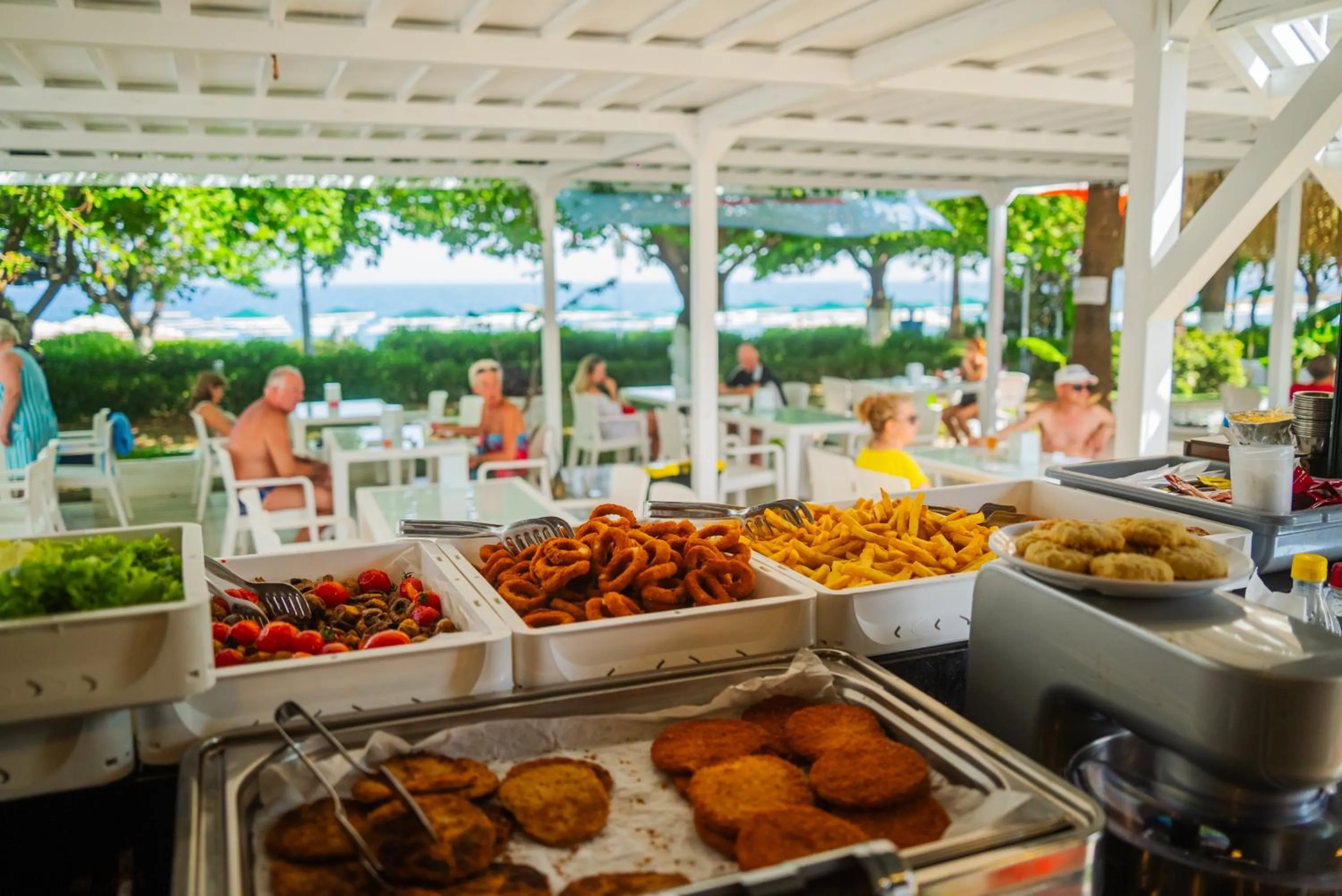 Food and drinks in Camyuva Beach Hotel