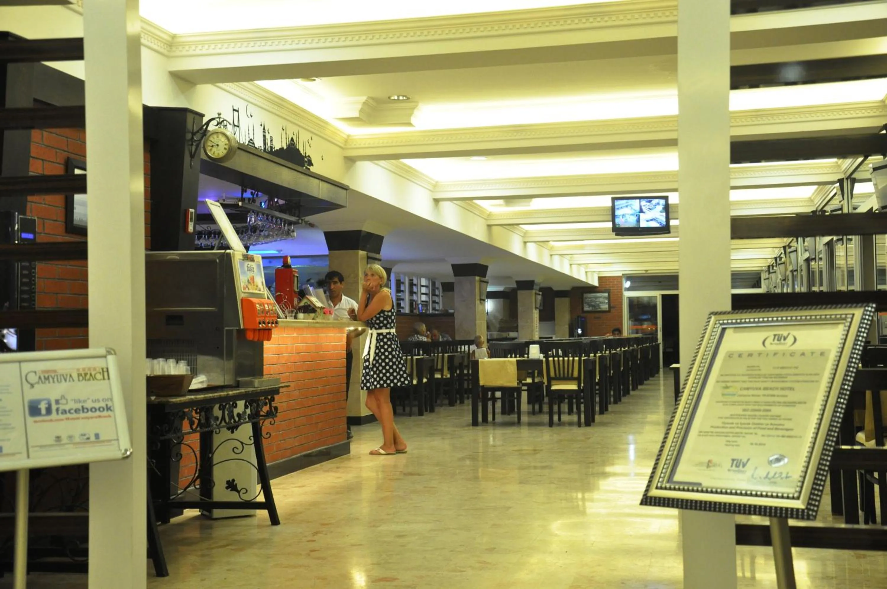 Restaurant/places to eat in Camyuva Beach Hotel