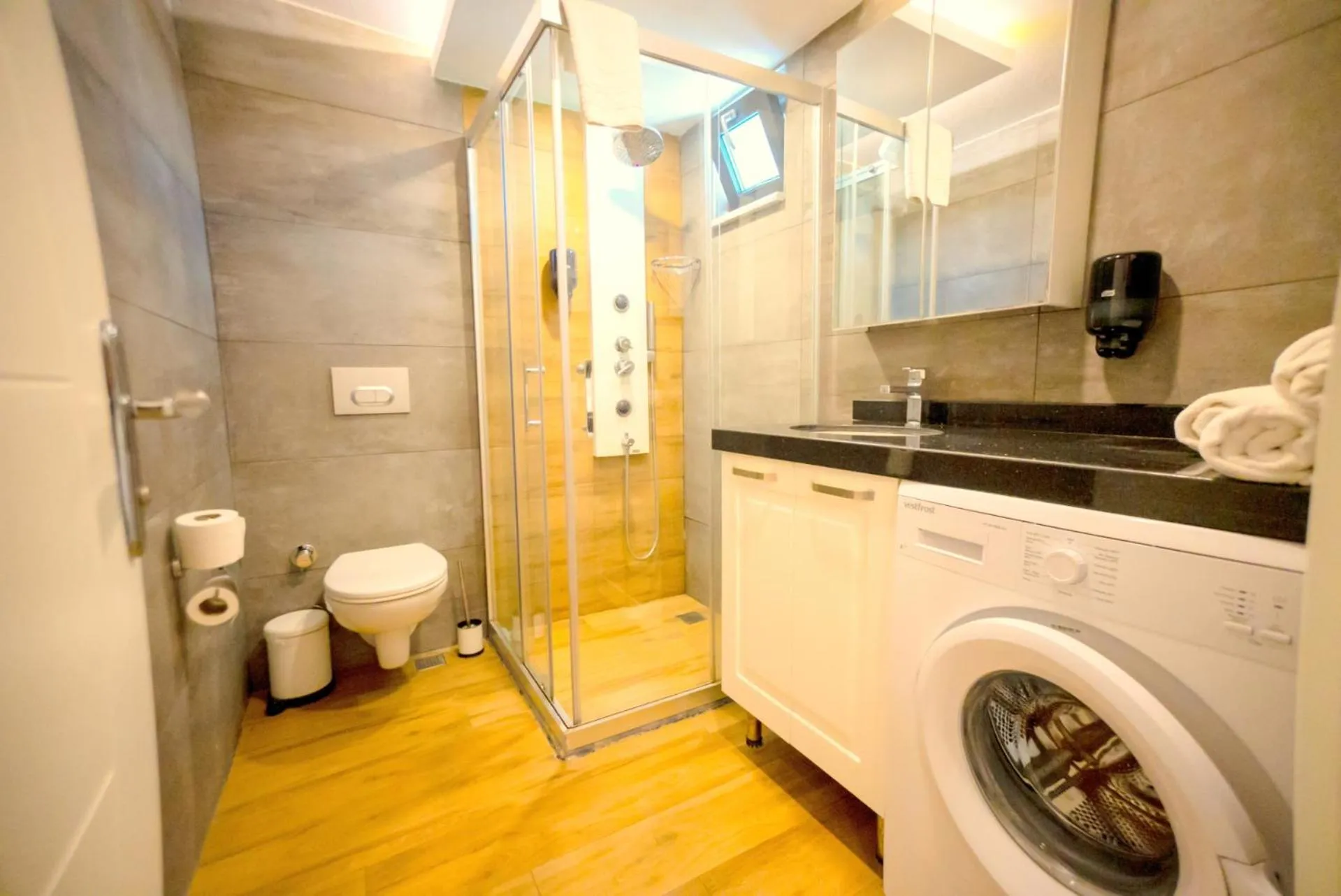 Shower in Camyuva Beach Hotel