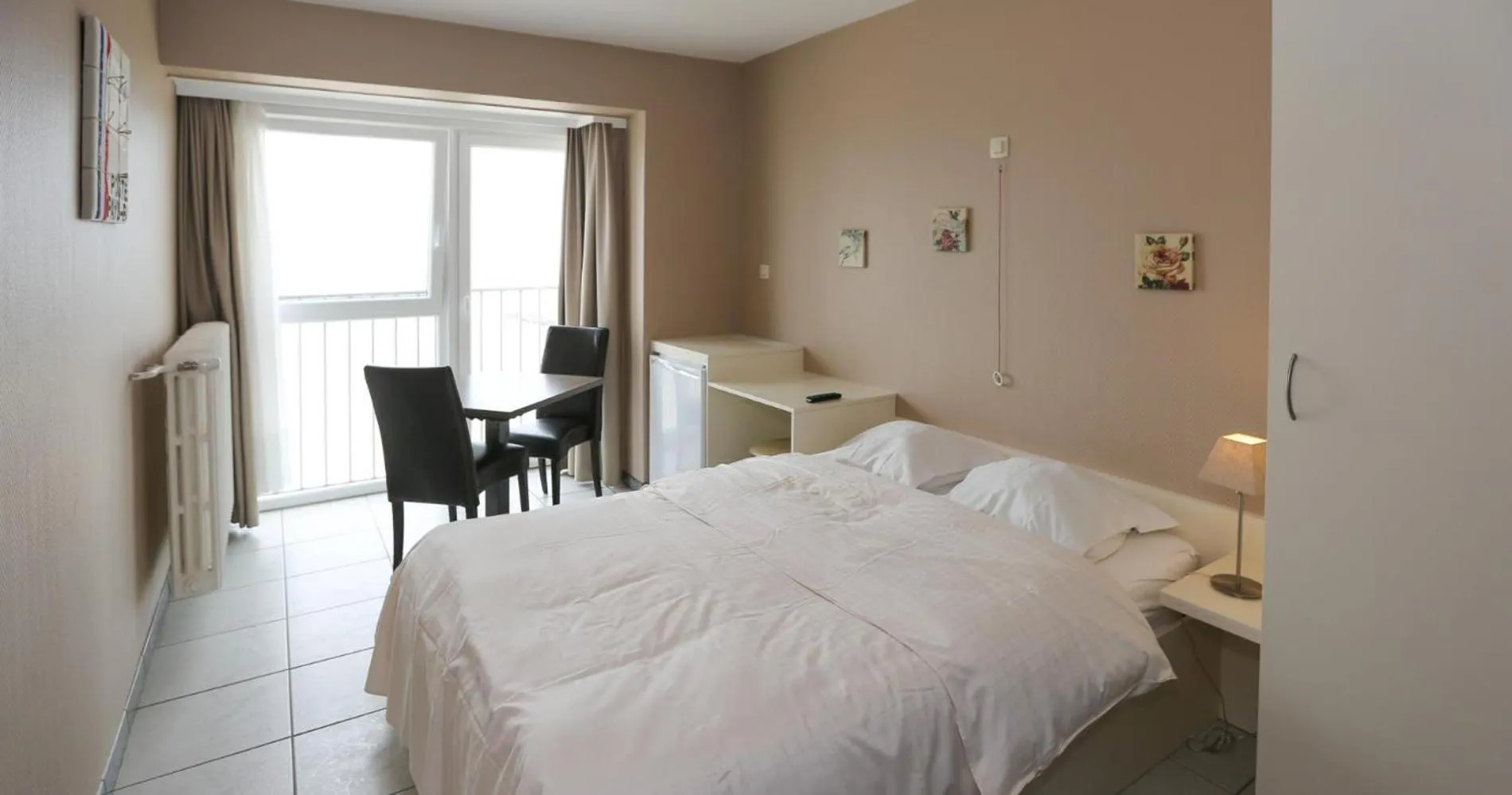 Bed in Hotel De Zeebries