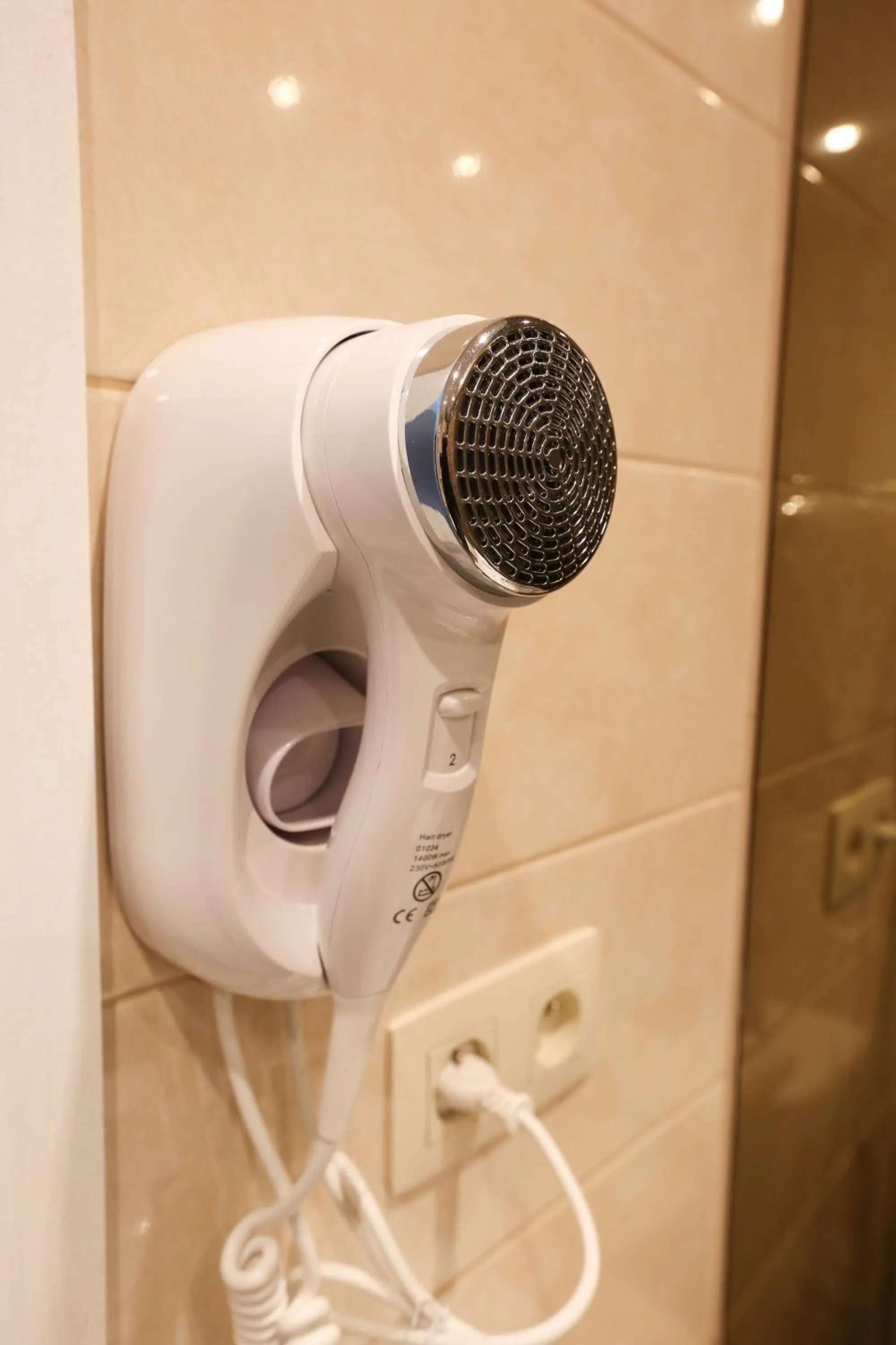 Shower in Hotel De Zeebries