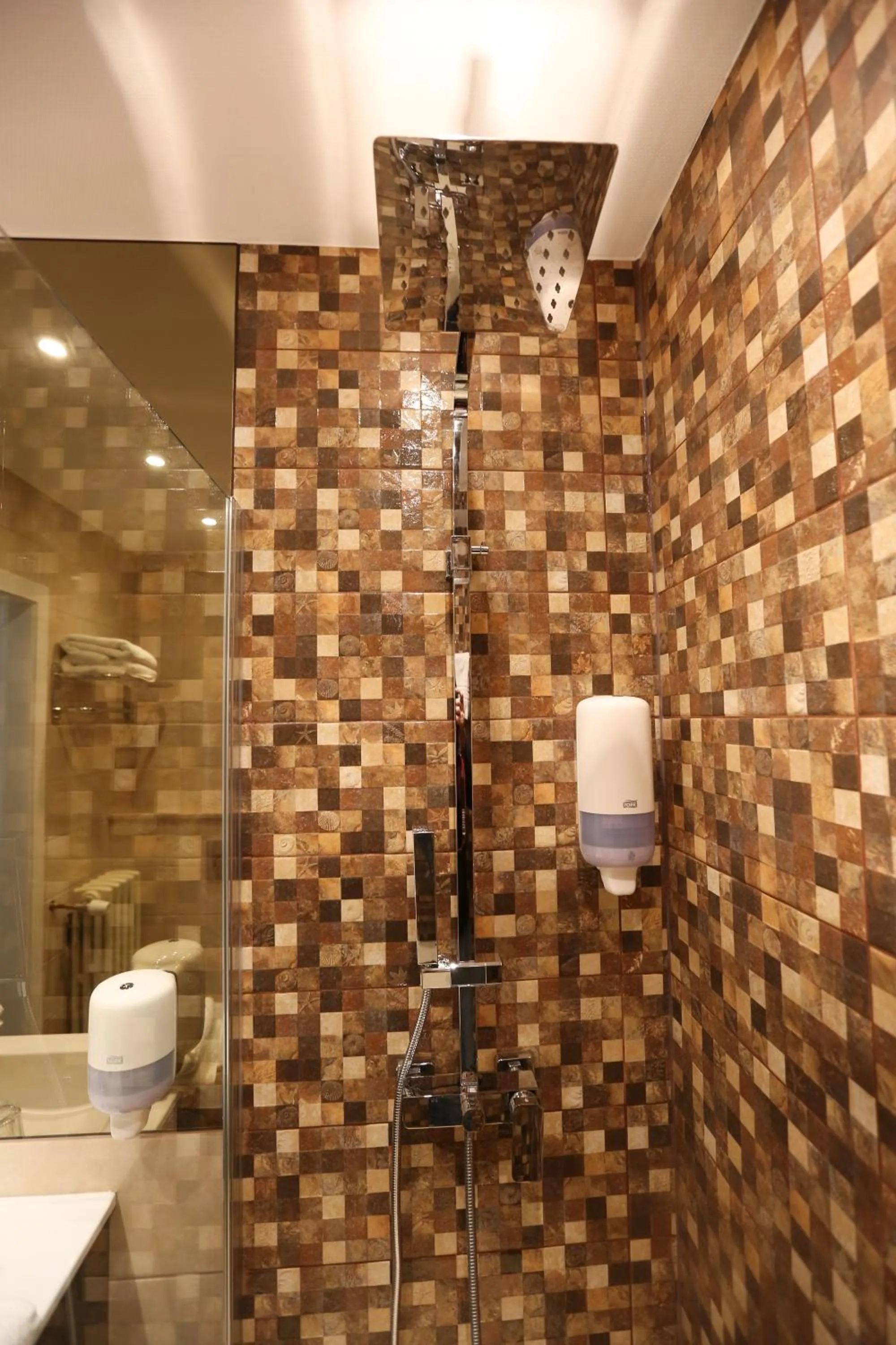 Shower in Hotel De Zeebries