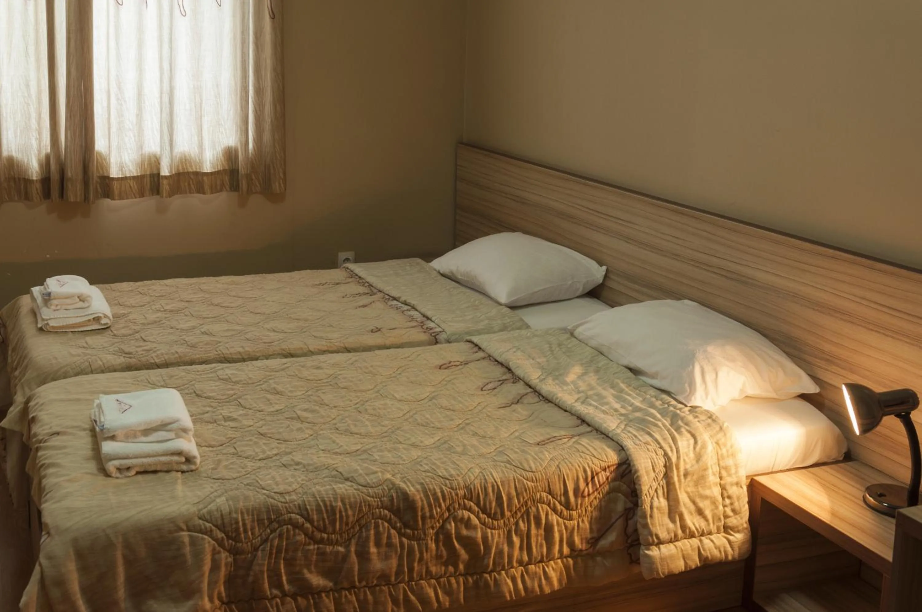 Bed in Family Hotel Pautalia