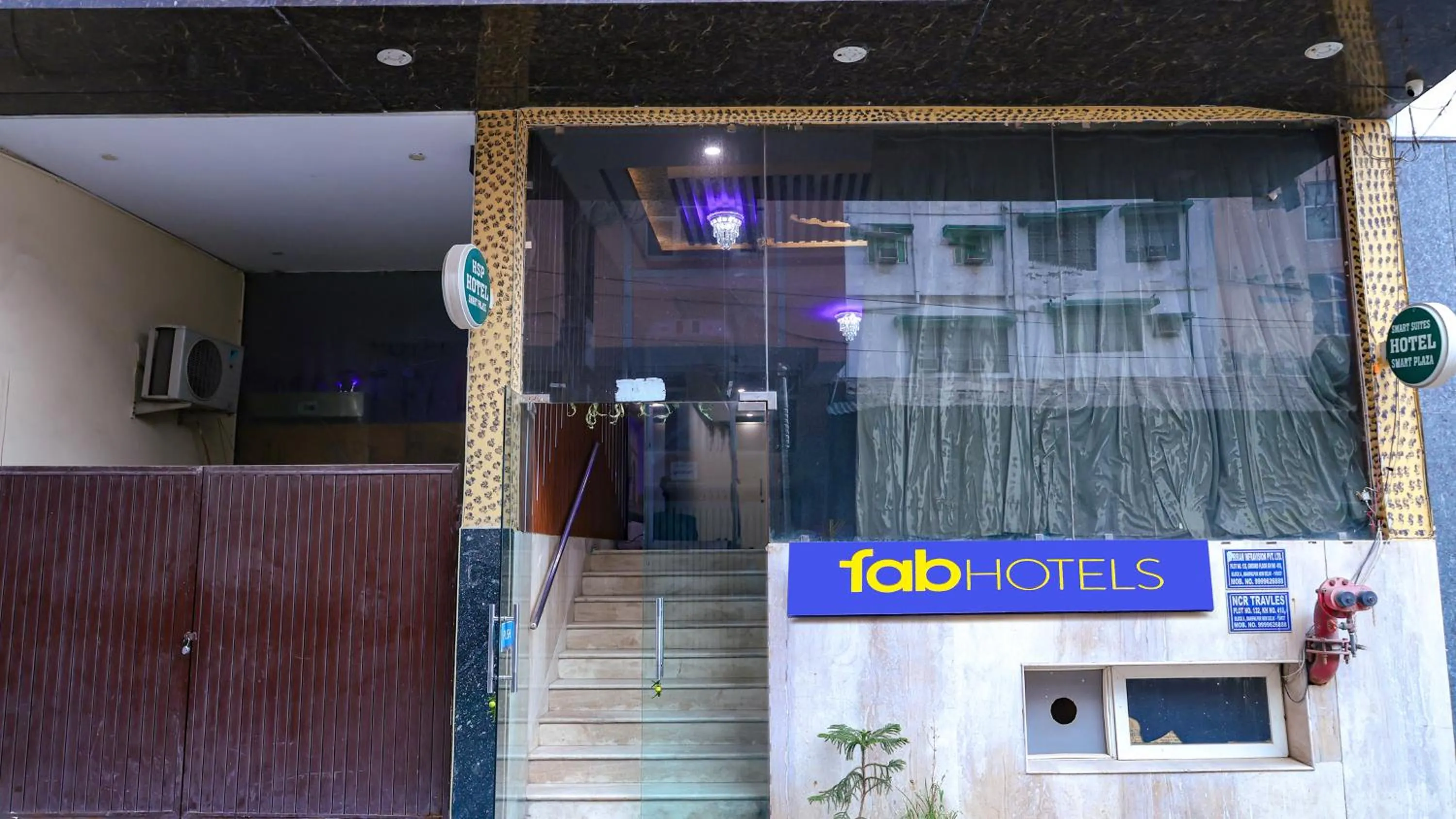 Facade/entrance in FabHotel HSP Suites - Near IGI Airport - New Delhi