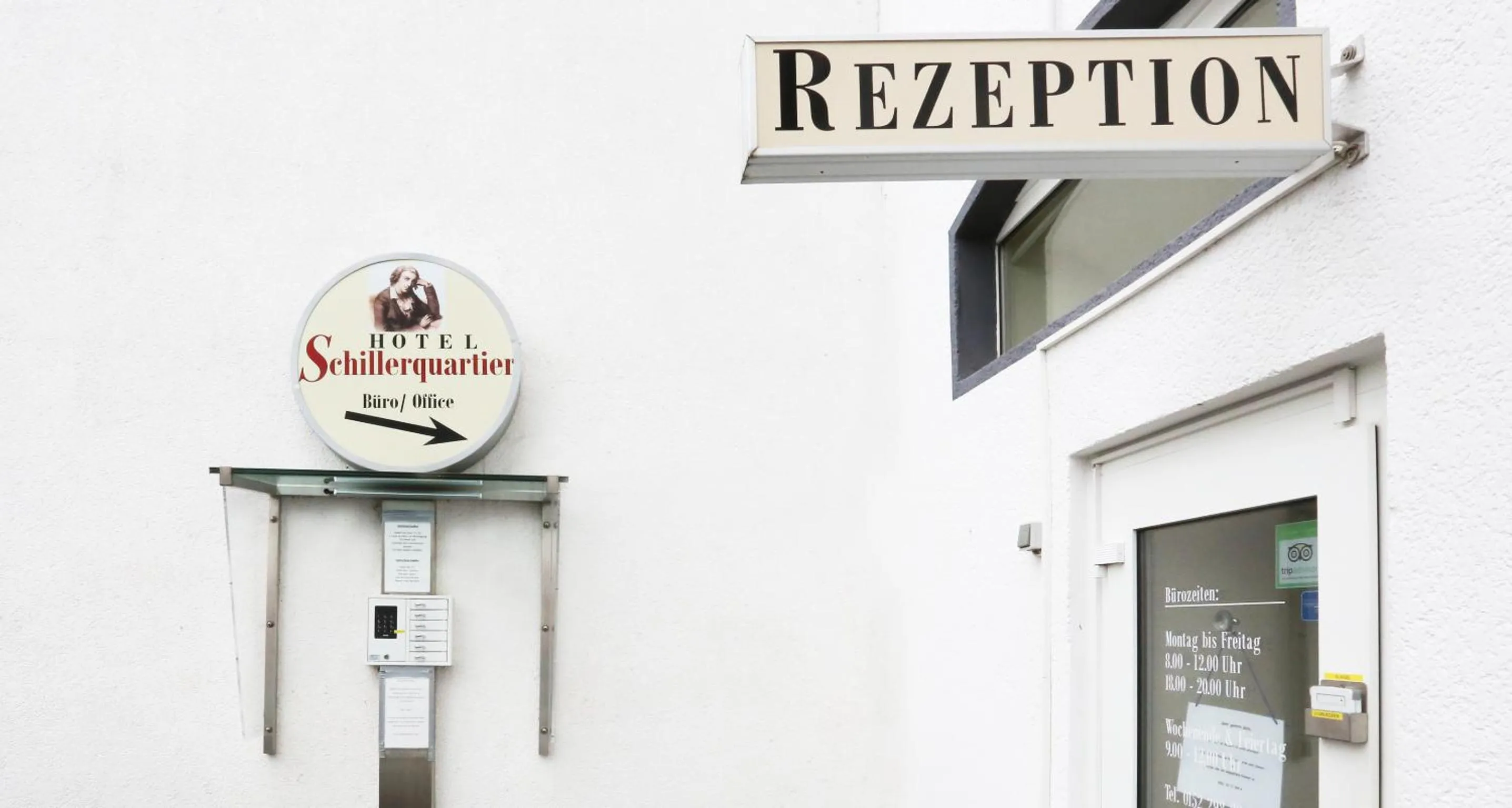 Patio in Hotel Schillerquartier