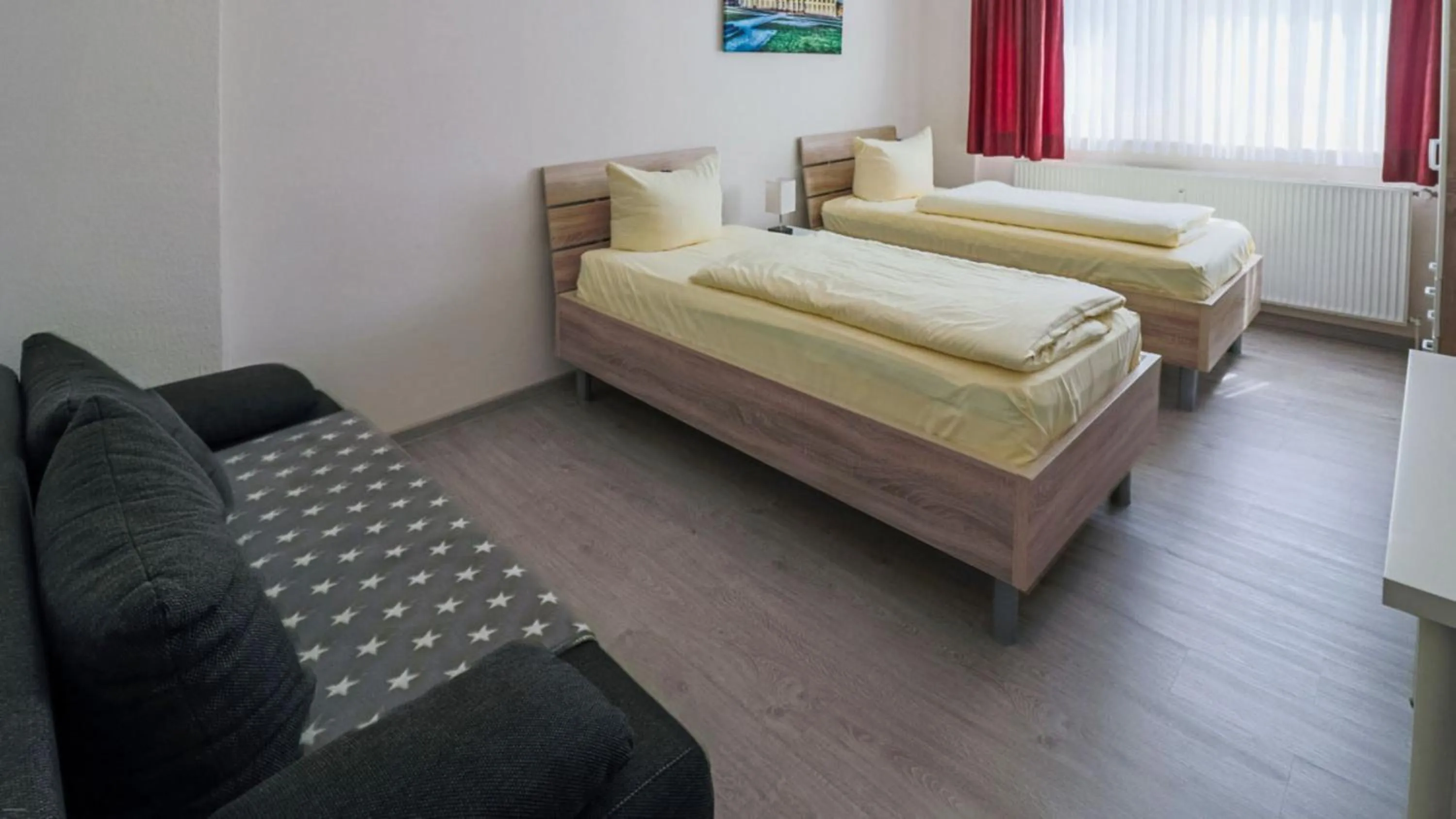 Photo of the whole room, Bed in Hotel Schillerquartier