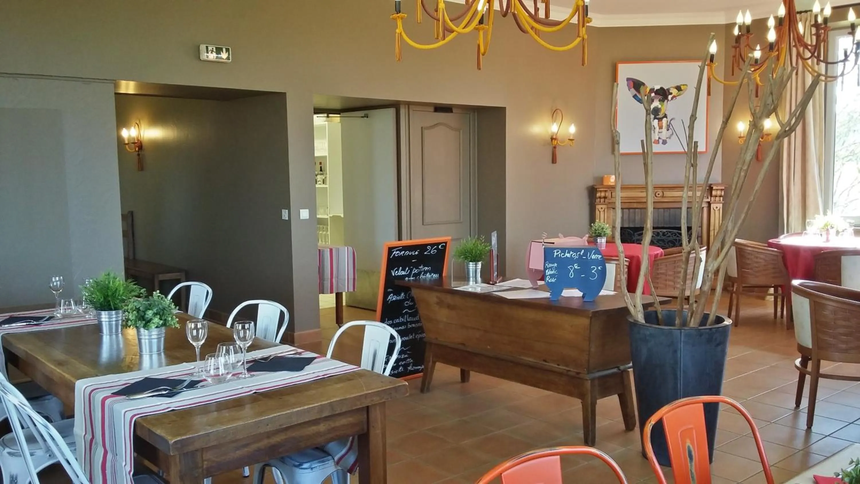 Restaurant/places to eat in Domaine de Rilhac