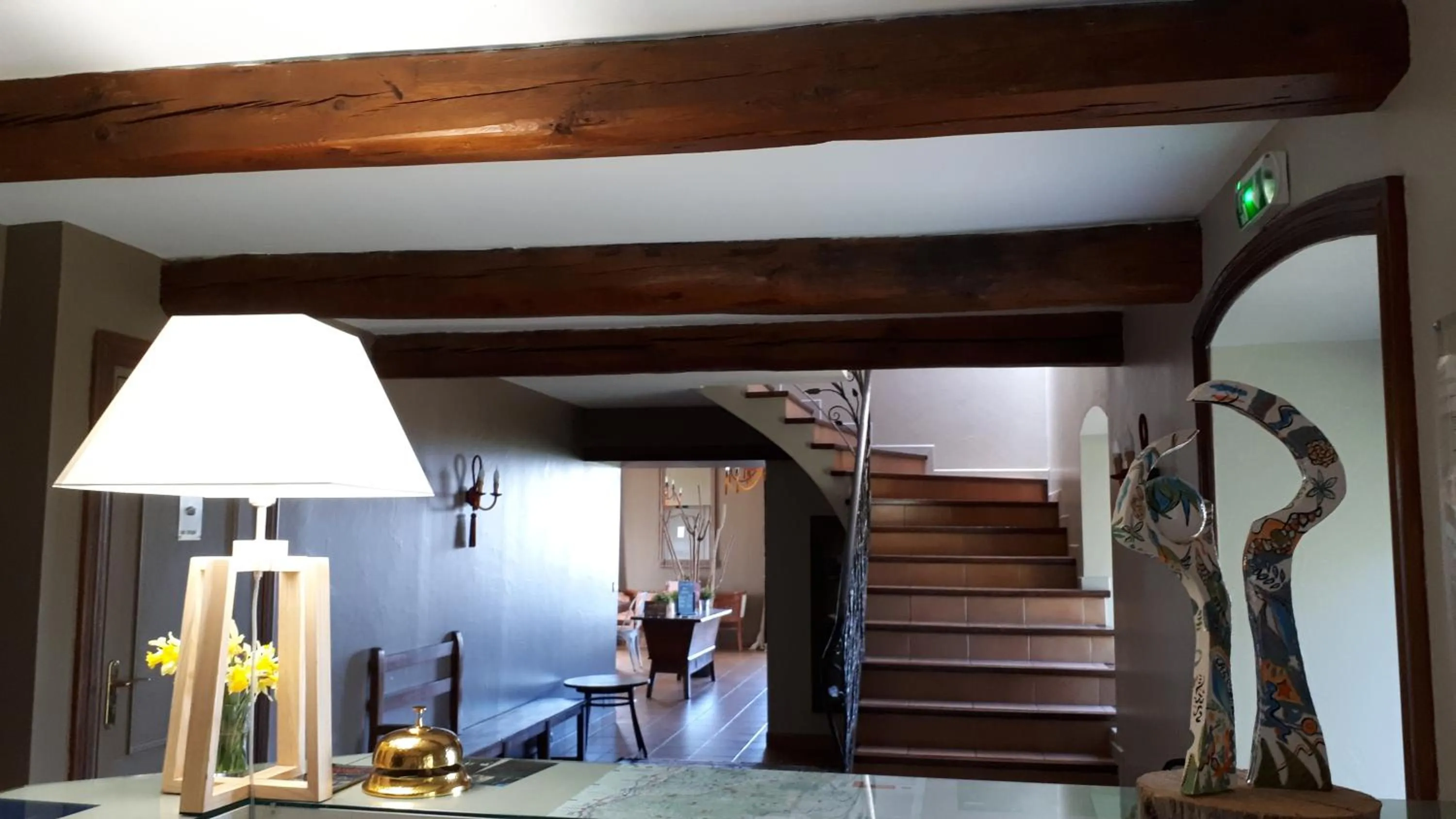 Lobby or reception in Domaine de Rilhac