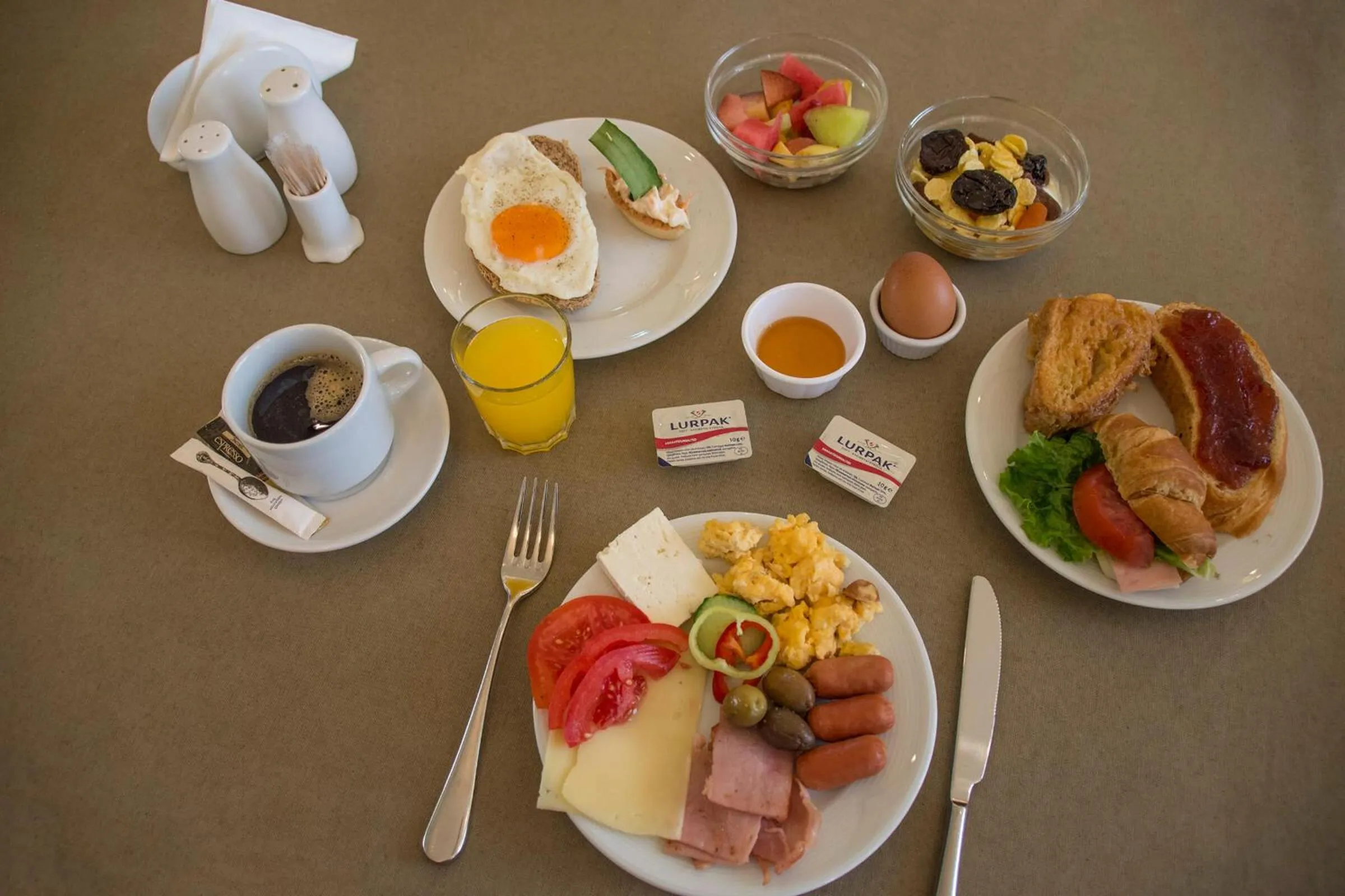 Breakfast in Rihios Hotel