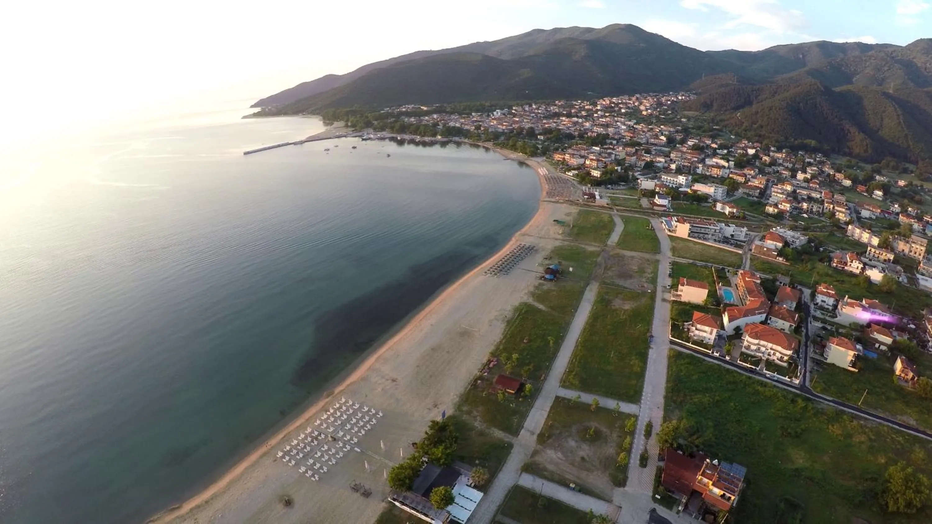 Bird's eye view in Rihios Hotel