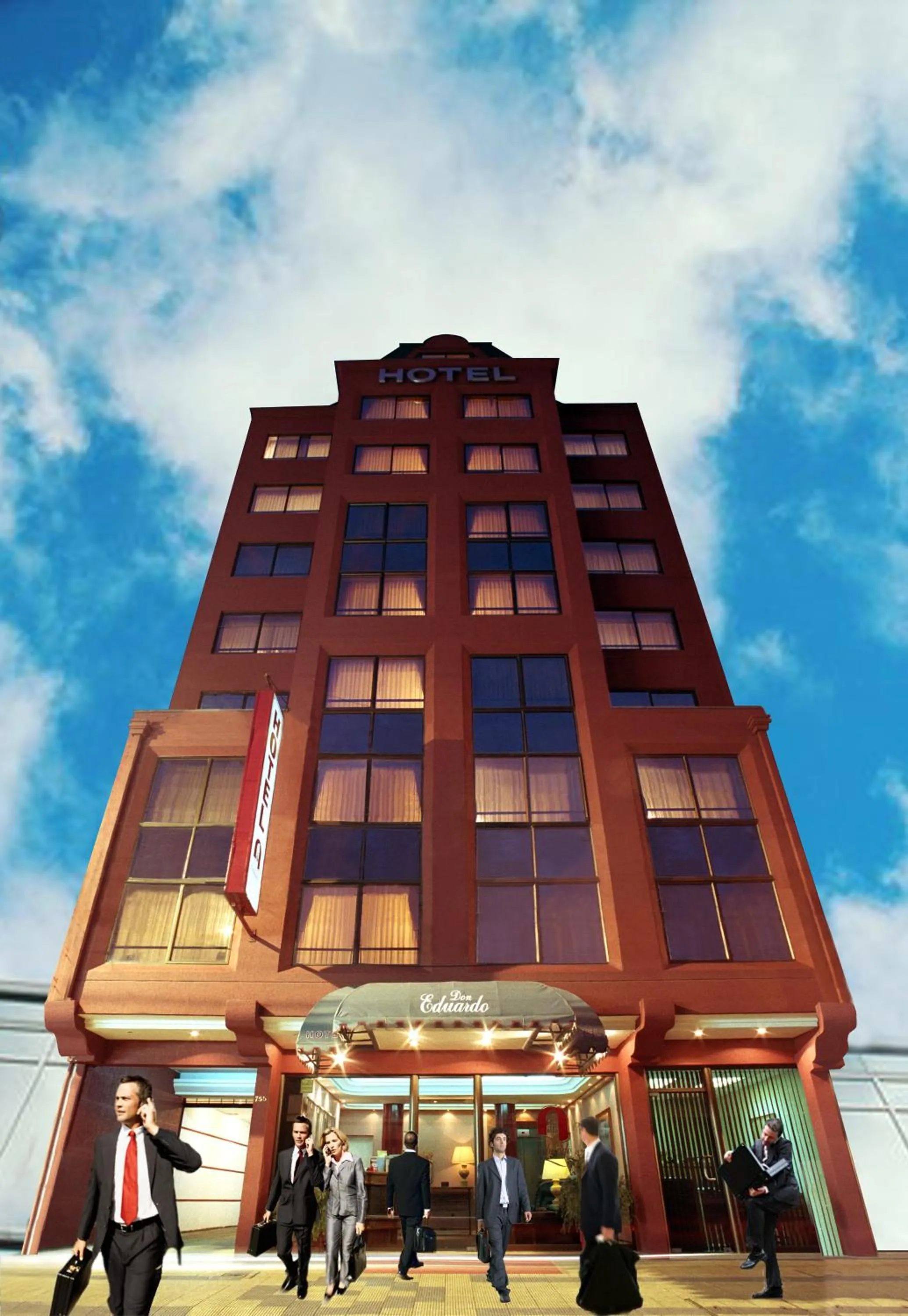 Property building in Hotel Don Eduardo