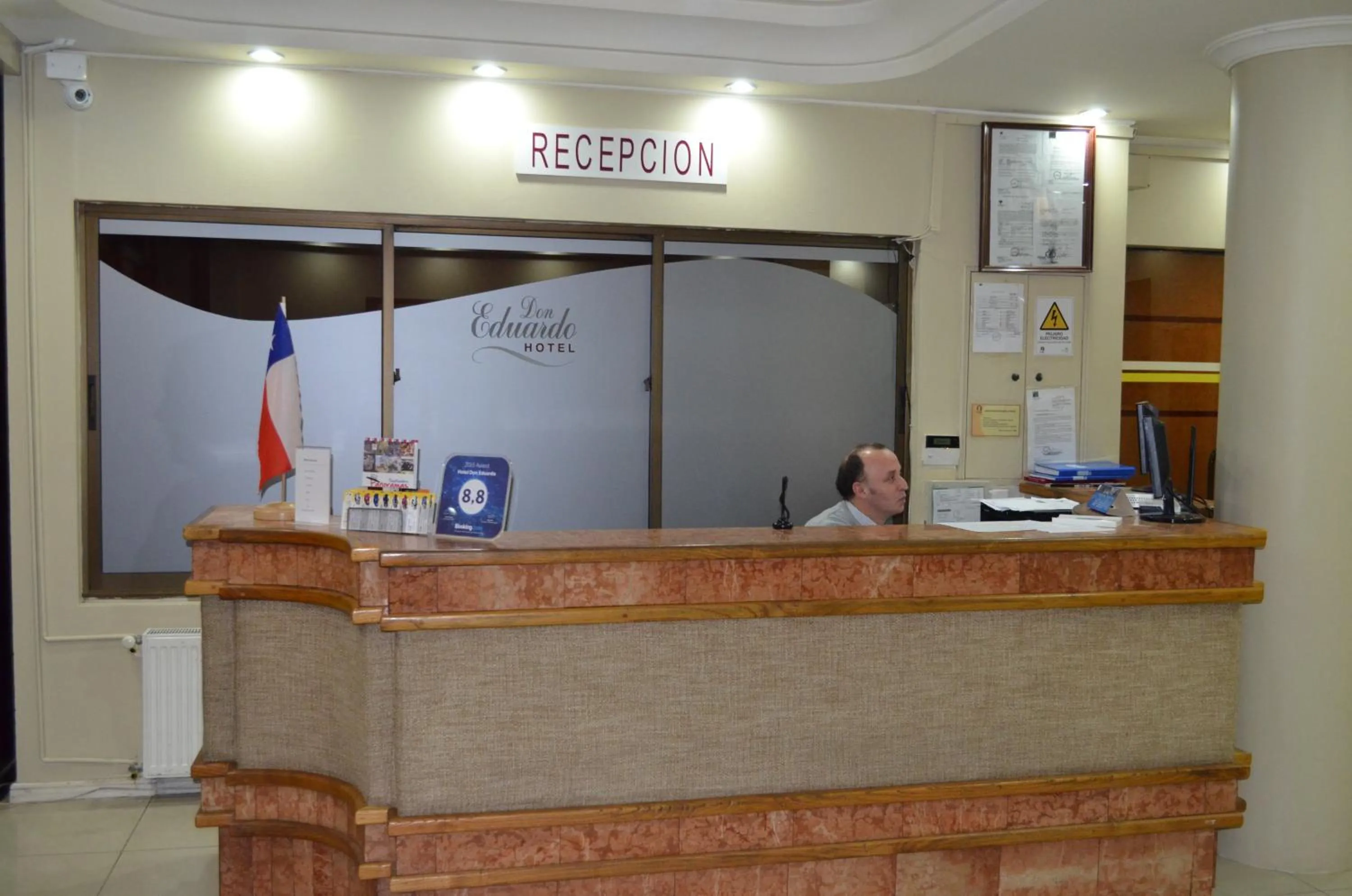 Facade/entrance in Hotel Don Eduardo