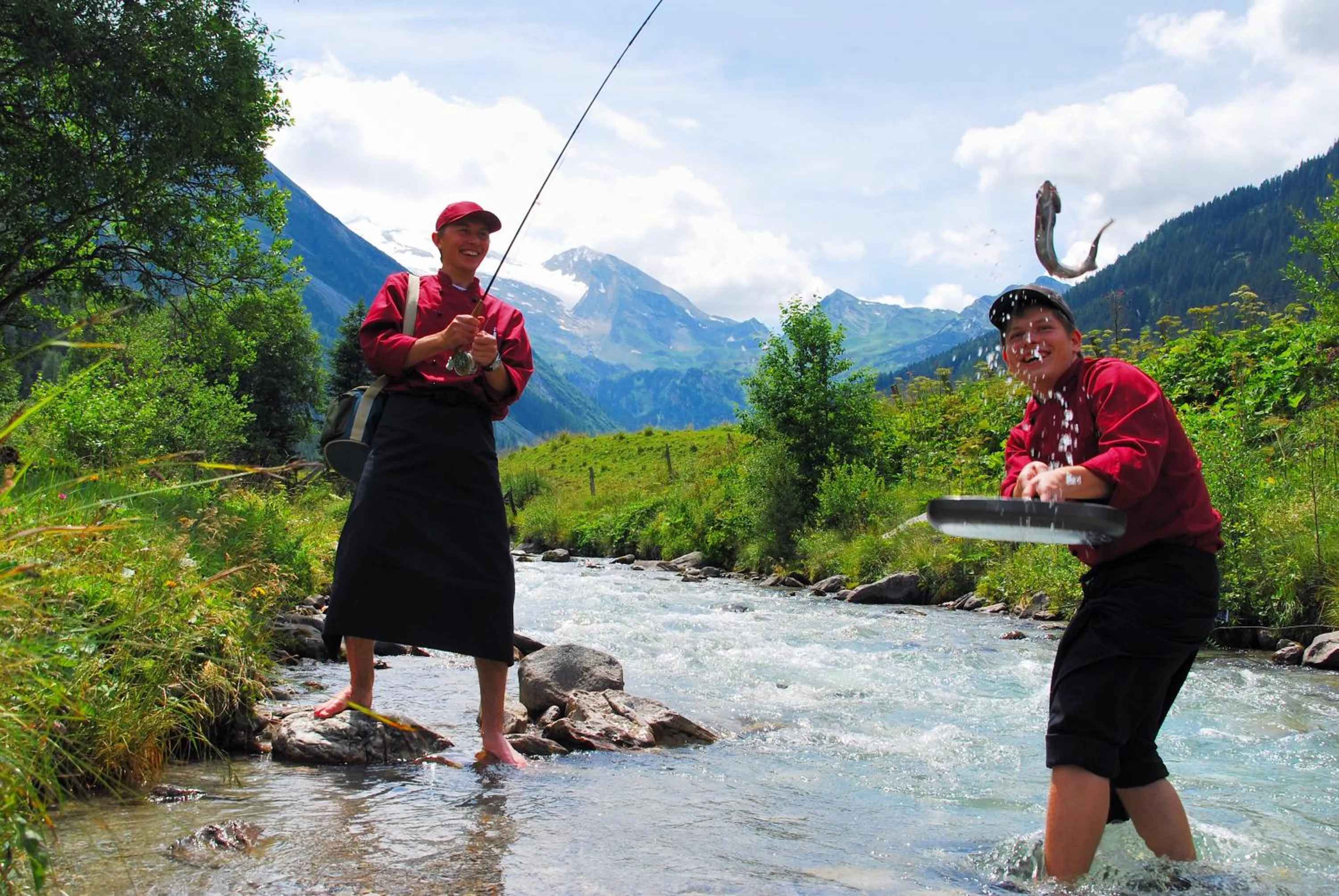 Area and facilities in Hotel Garni Forelle