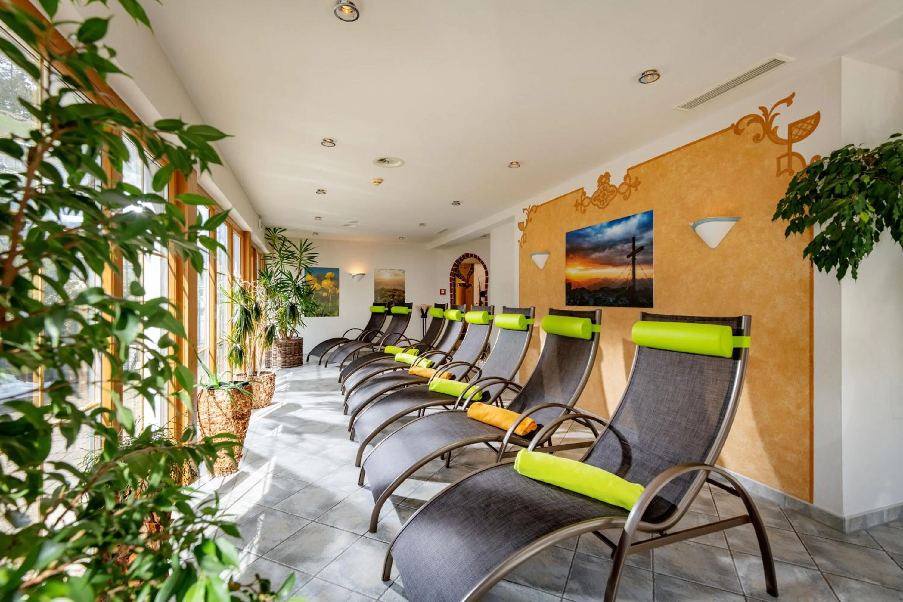 Sauna in Hotel Garni Forelle