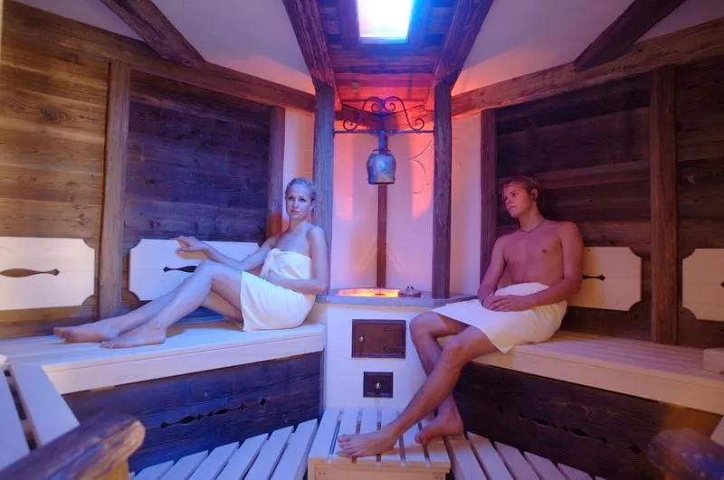 Sauna in Hotel Garni Forelle