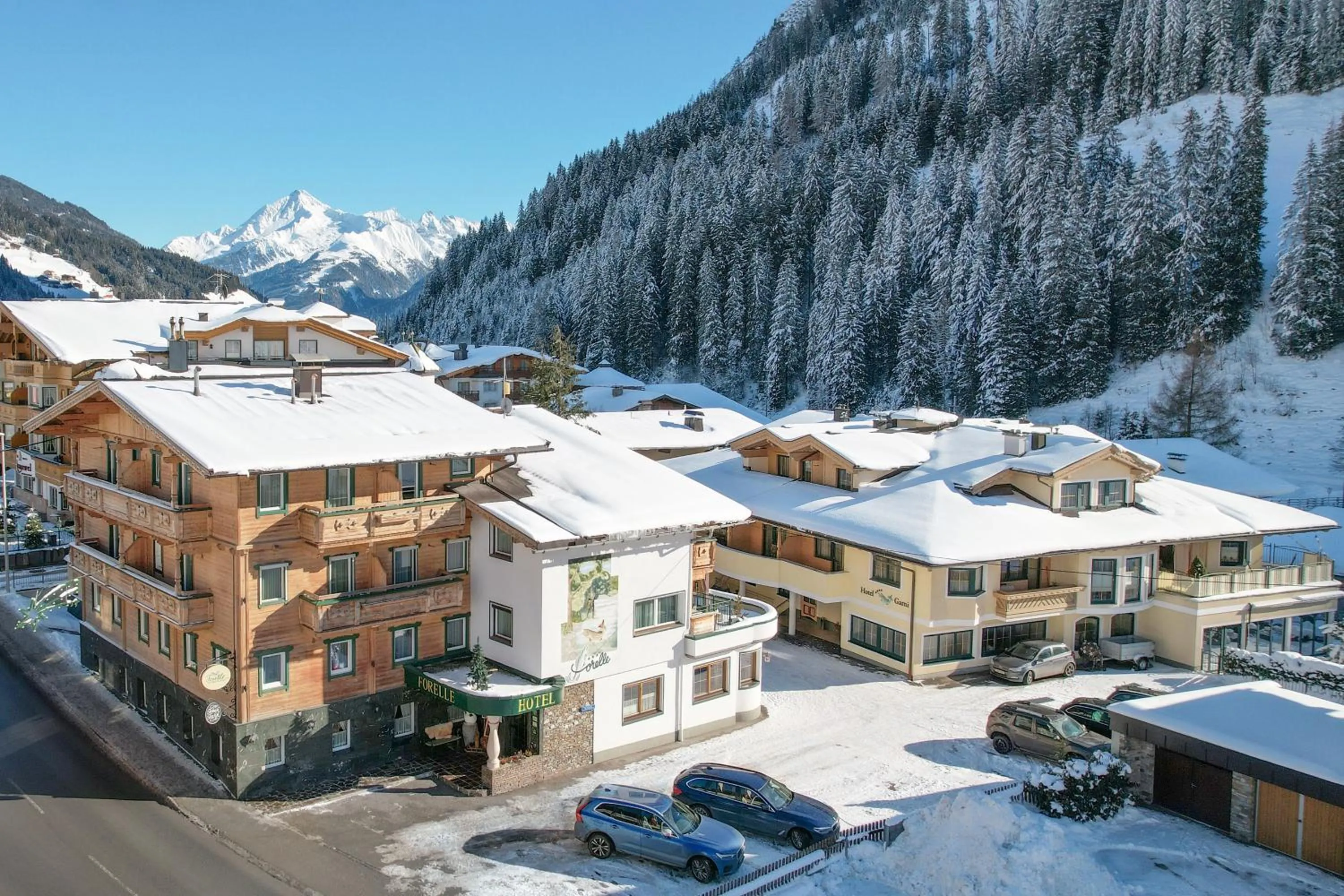 Winter in Hotel Garni Forelle