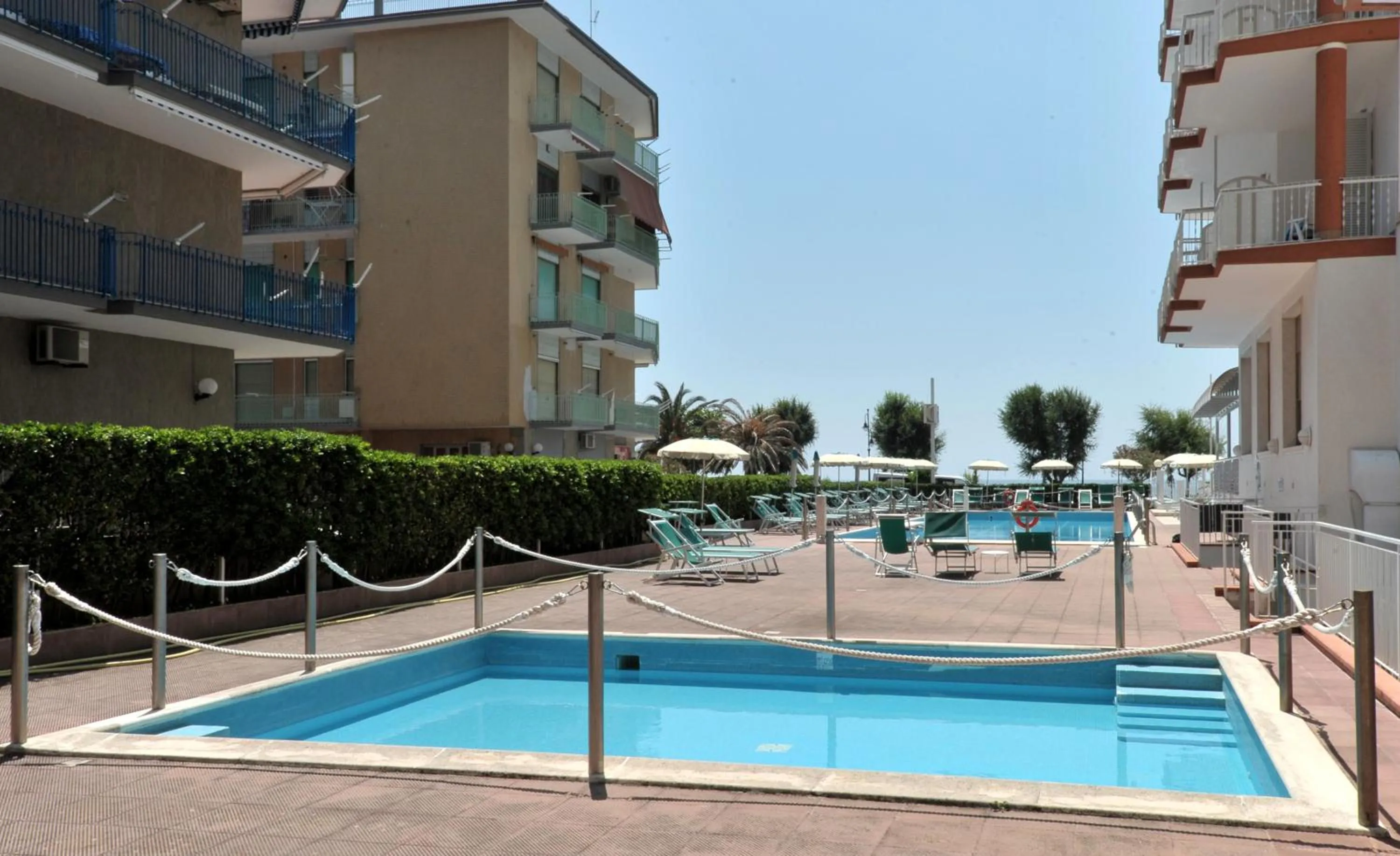 Swimming pool in Hotel Pietra di Luna