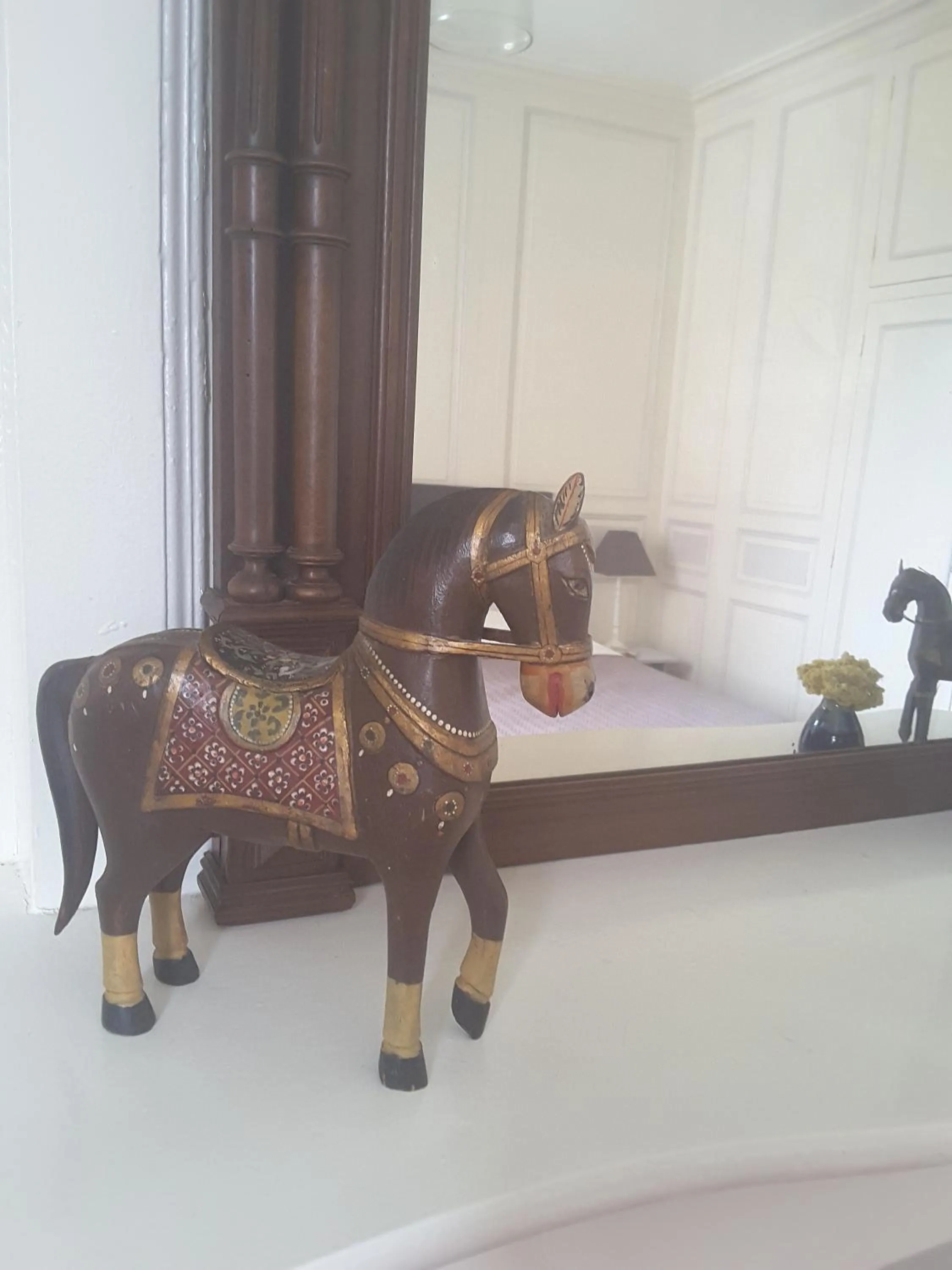 Decorative detail in La Maison des Thermes, Chambre d'hôte