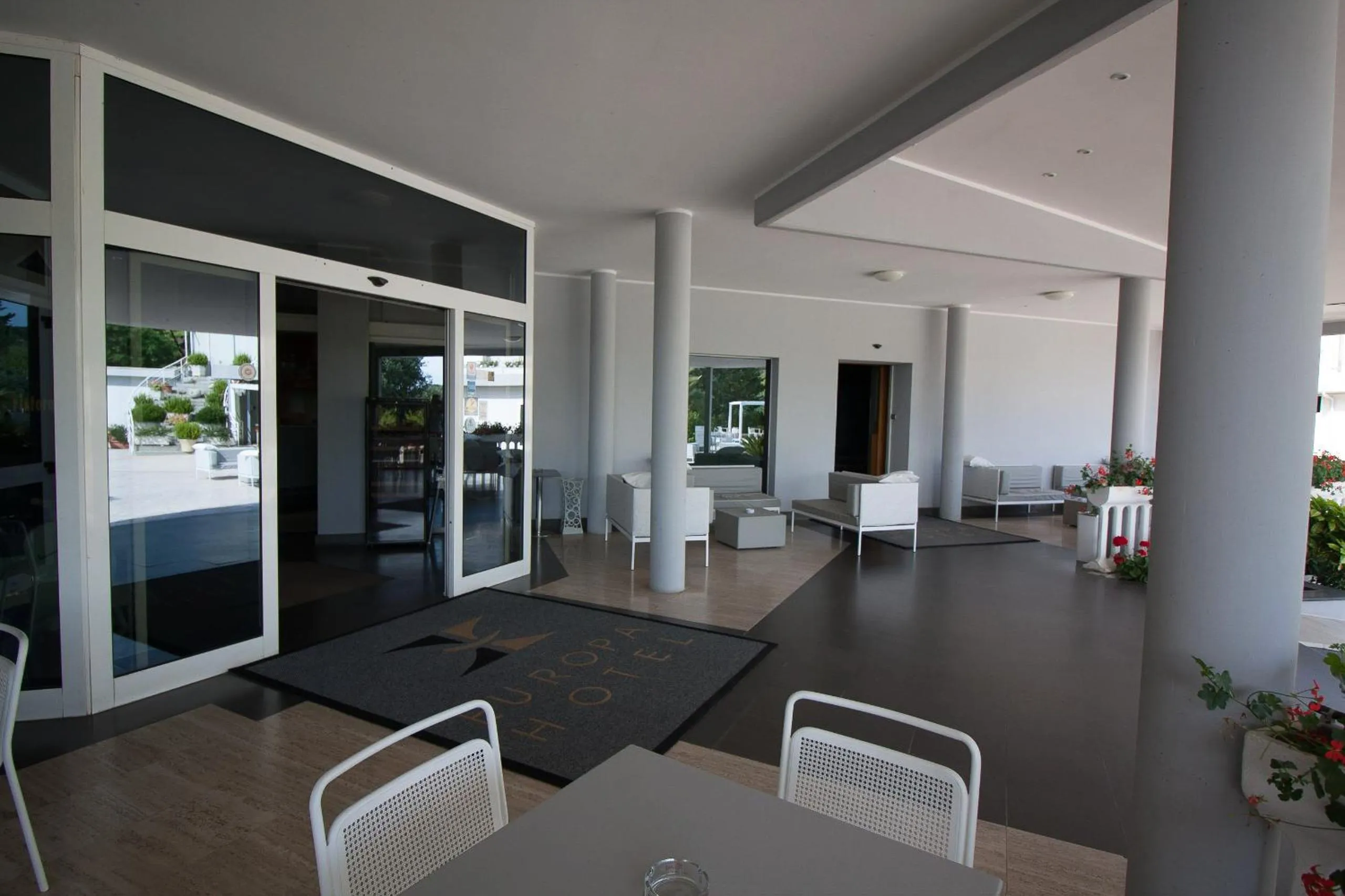 Patio in Hotel Europa