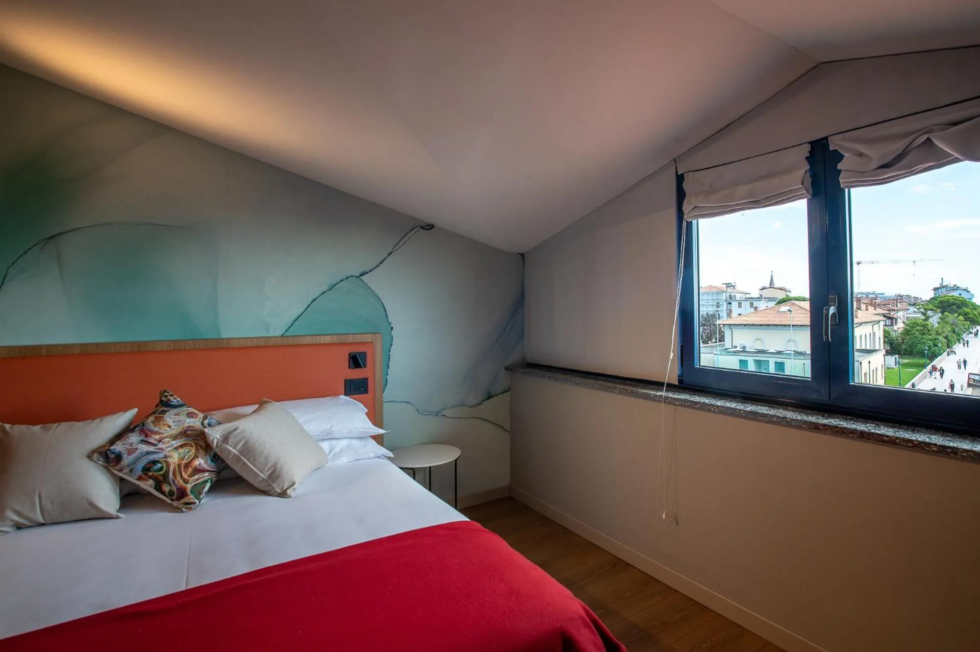 Bed in Hotel Sirenetta