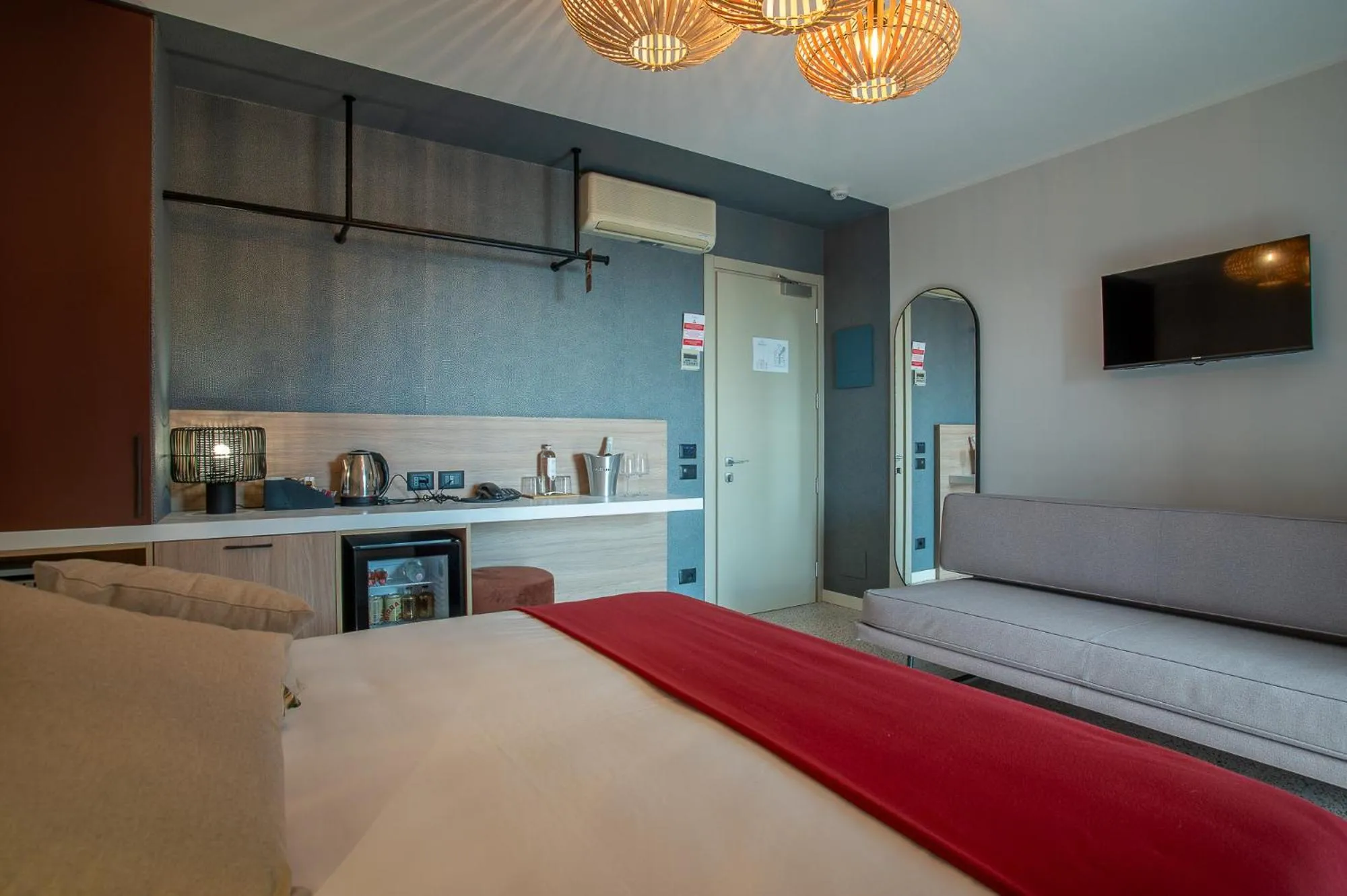 Bedroom, Bed in Hotel Sirenetta