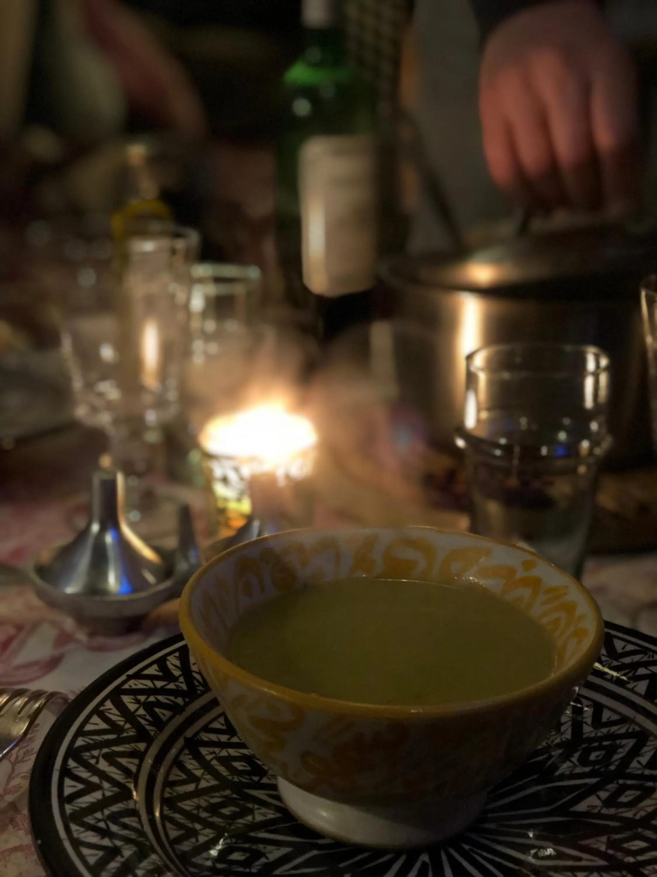 Food close-up in Riad Tibibt