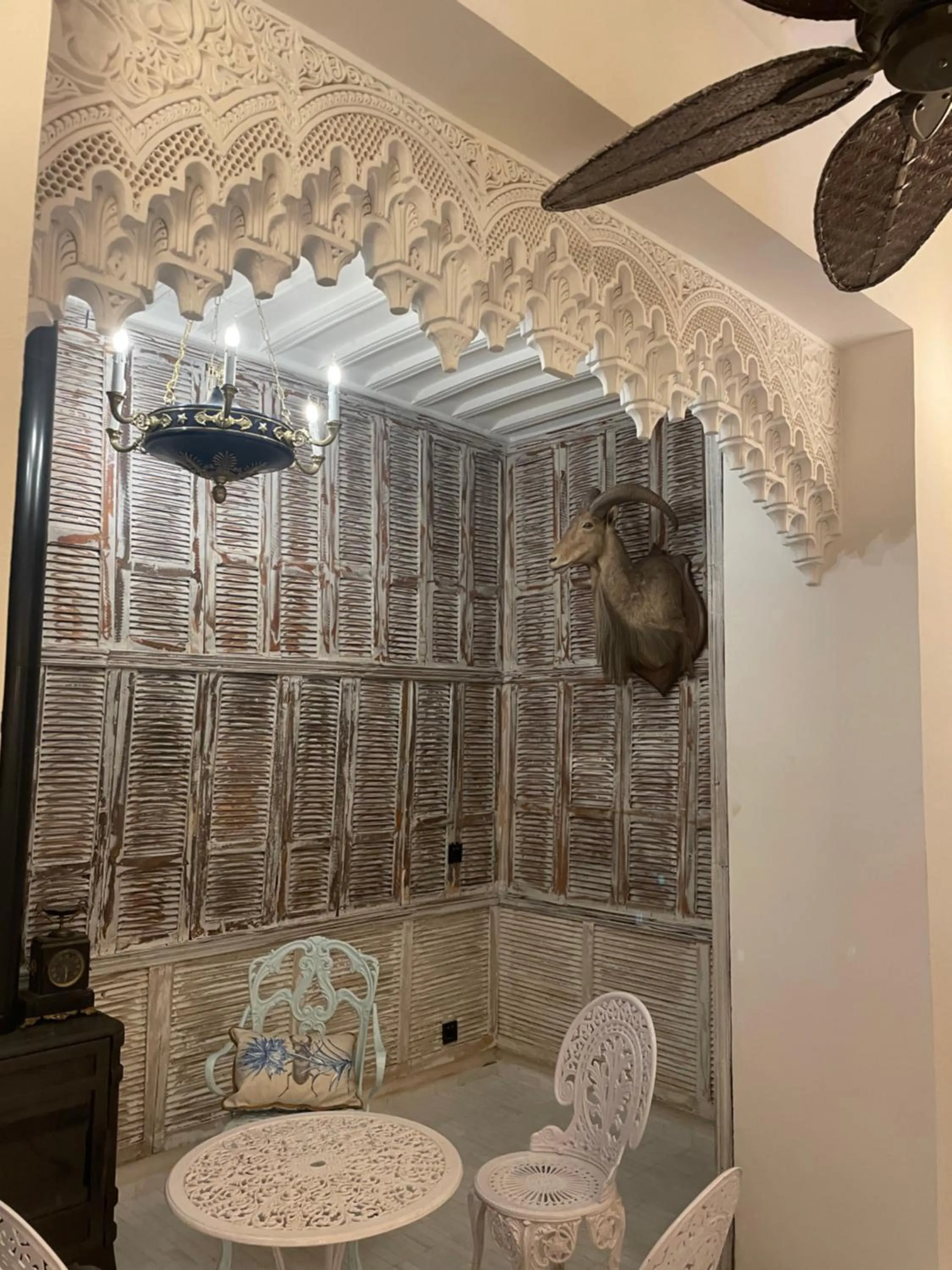 Living room in Riad Tibibt