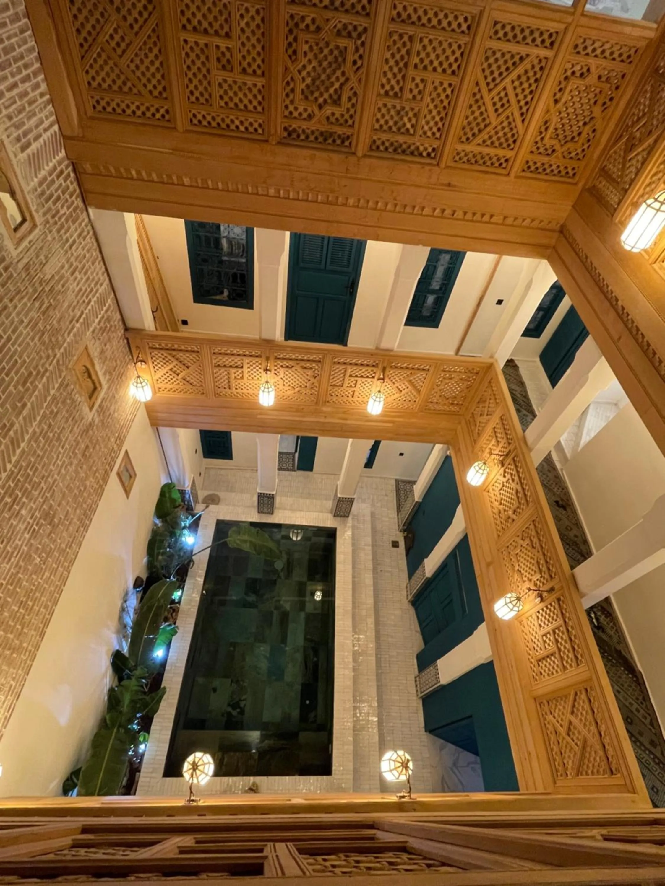 Swimming pool in Riad Tibibt