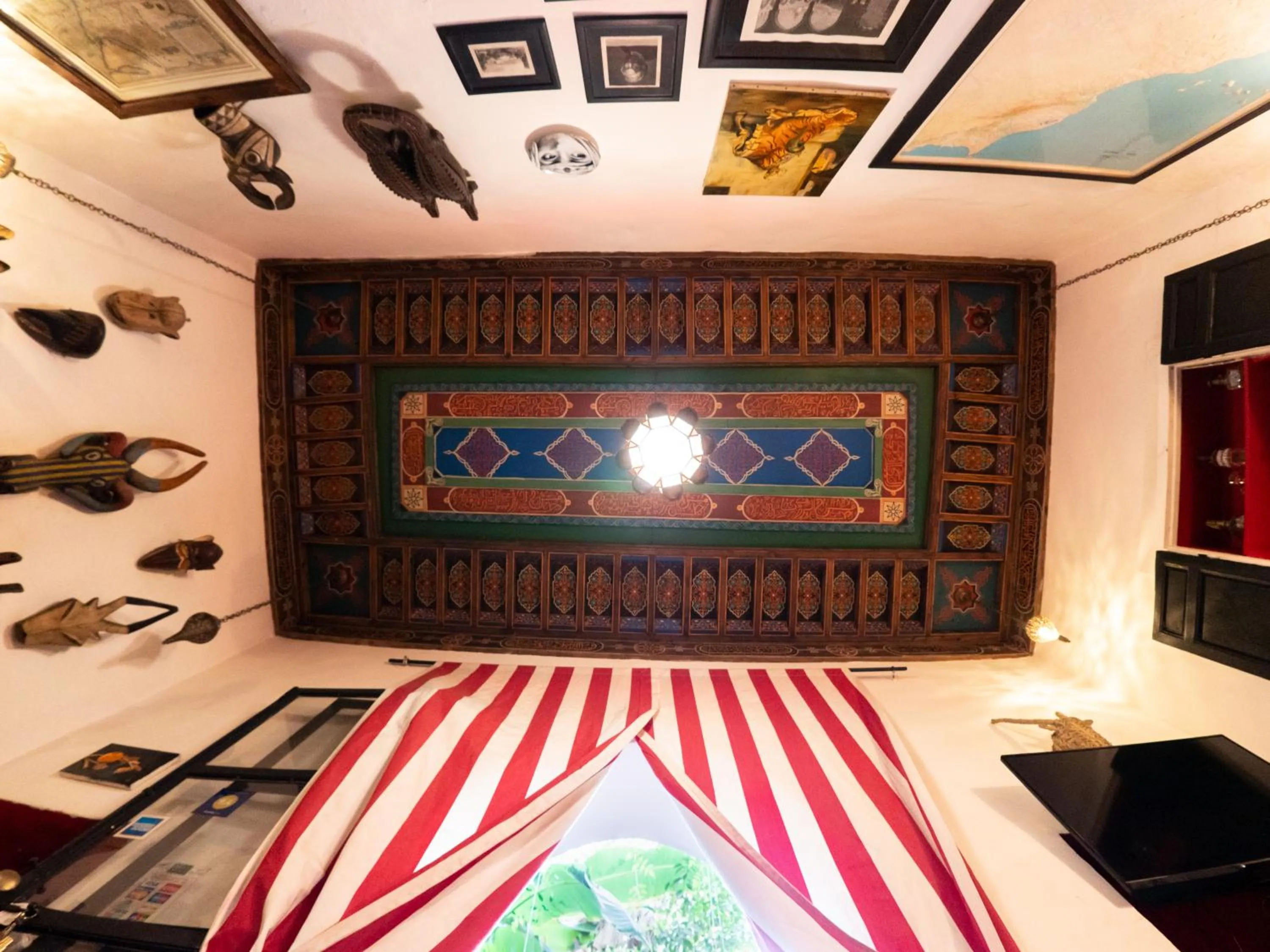 Lounge or bar, Bed in Riad Tibibt