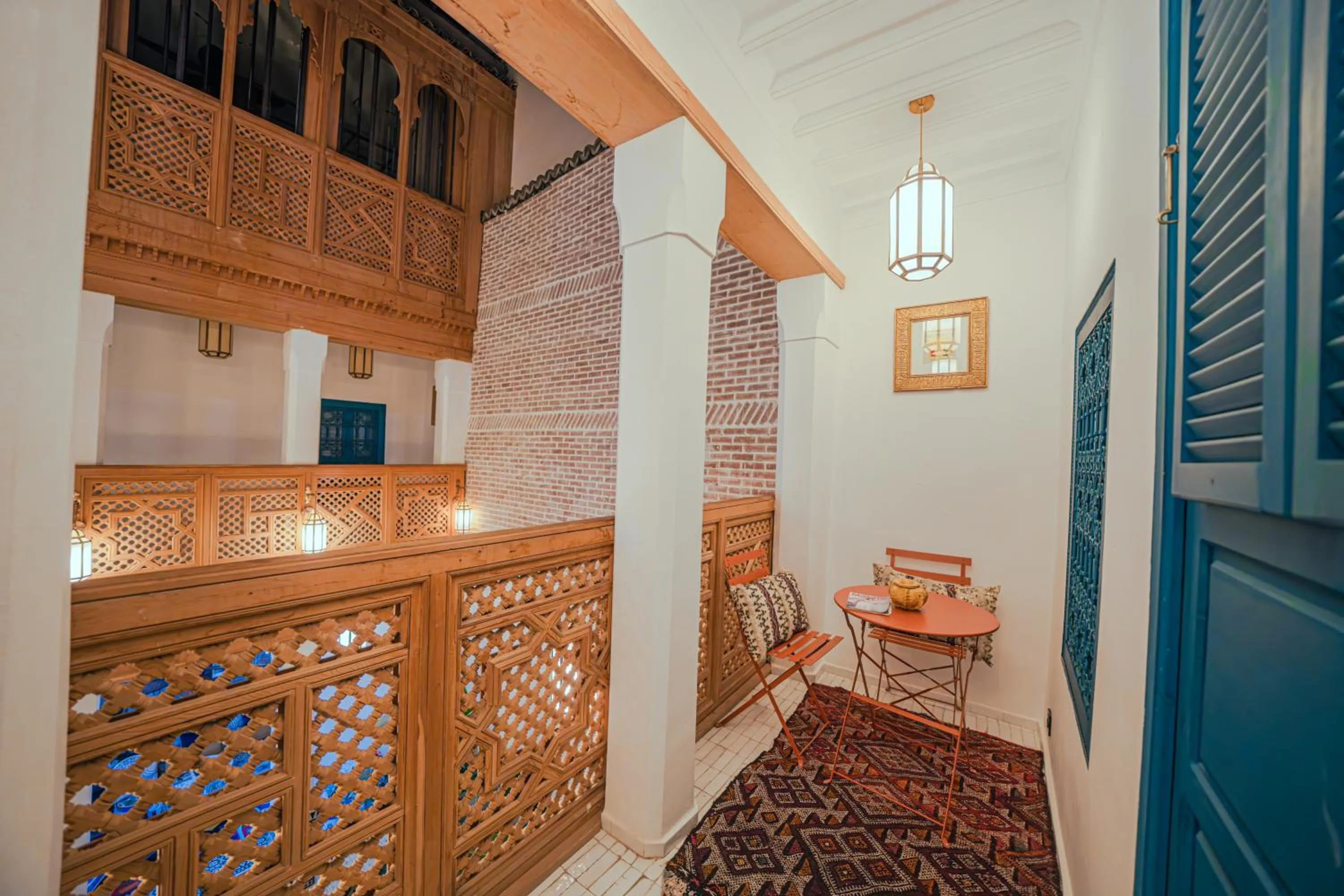 Balcony/Terrace in Riad Tibibt